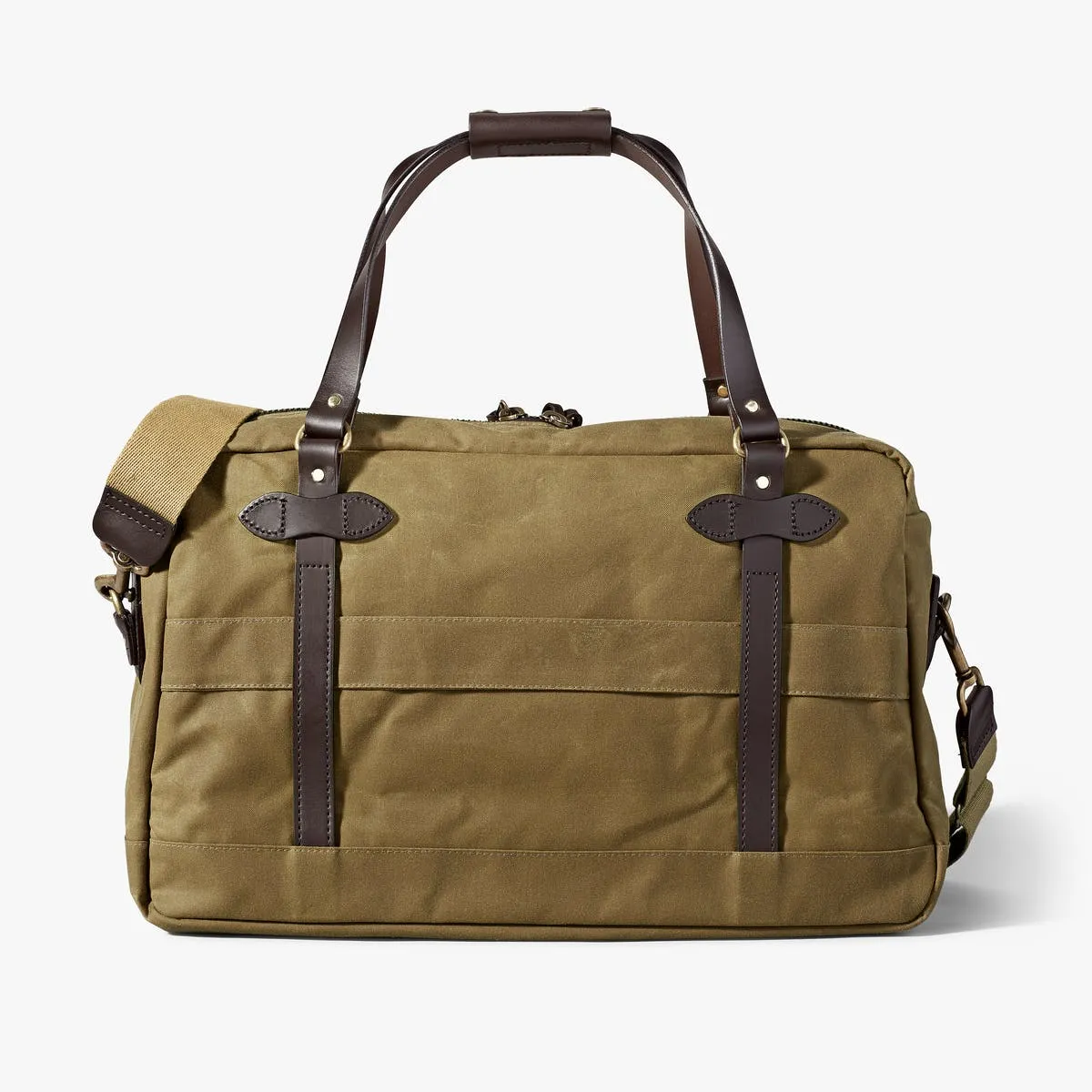 48-hour Tin Cloth Duffle Bag, Dark Tan