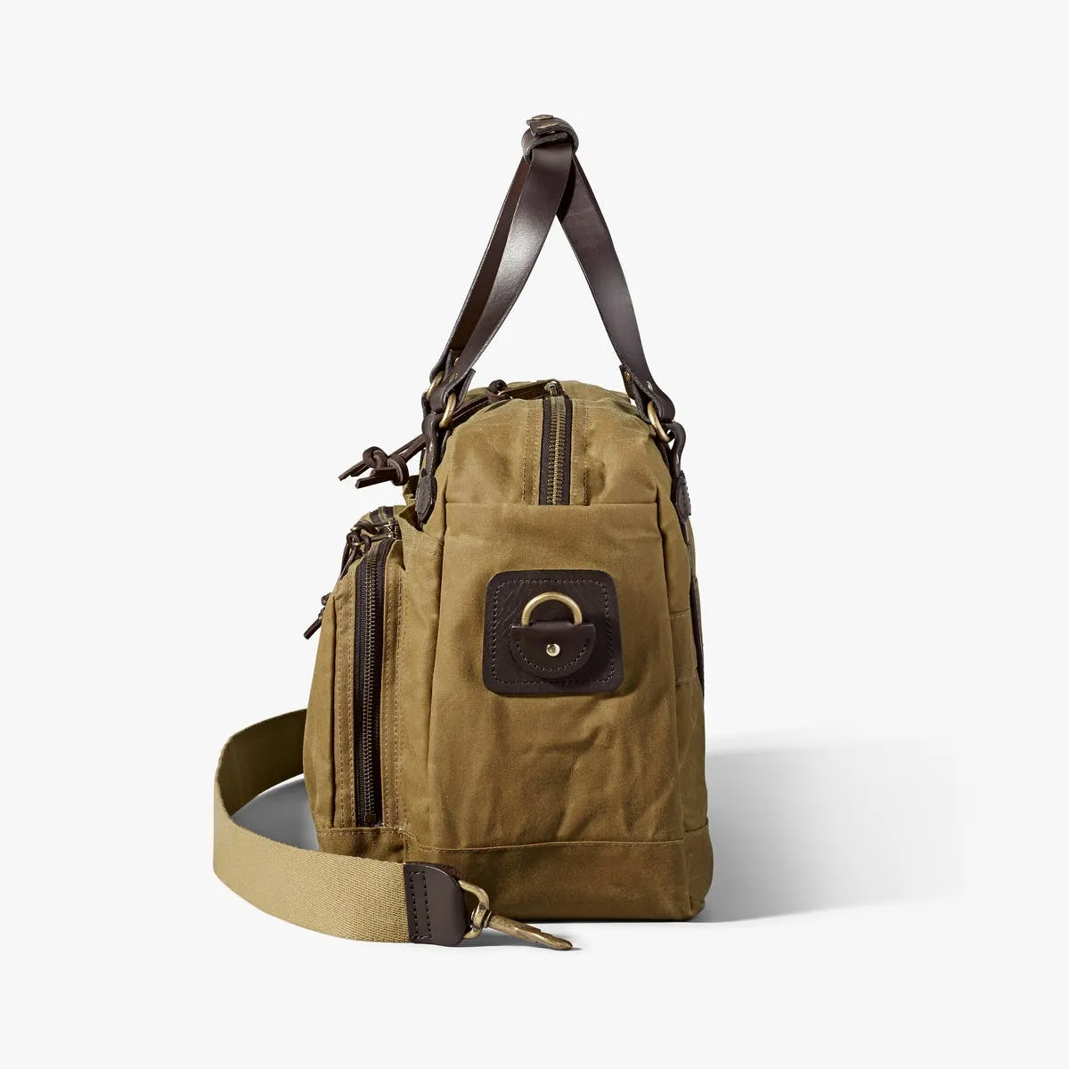 48-hour Tin Cloth Duffle Bag, Dark Tan