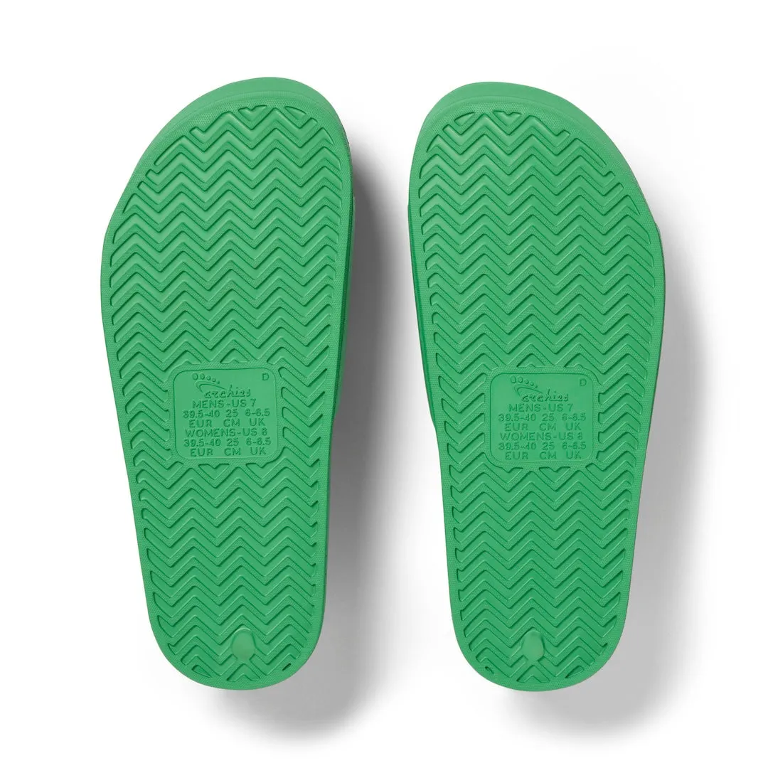 Arch Support Slides - Classic - Kelly Green