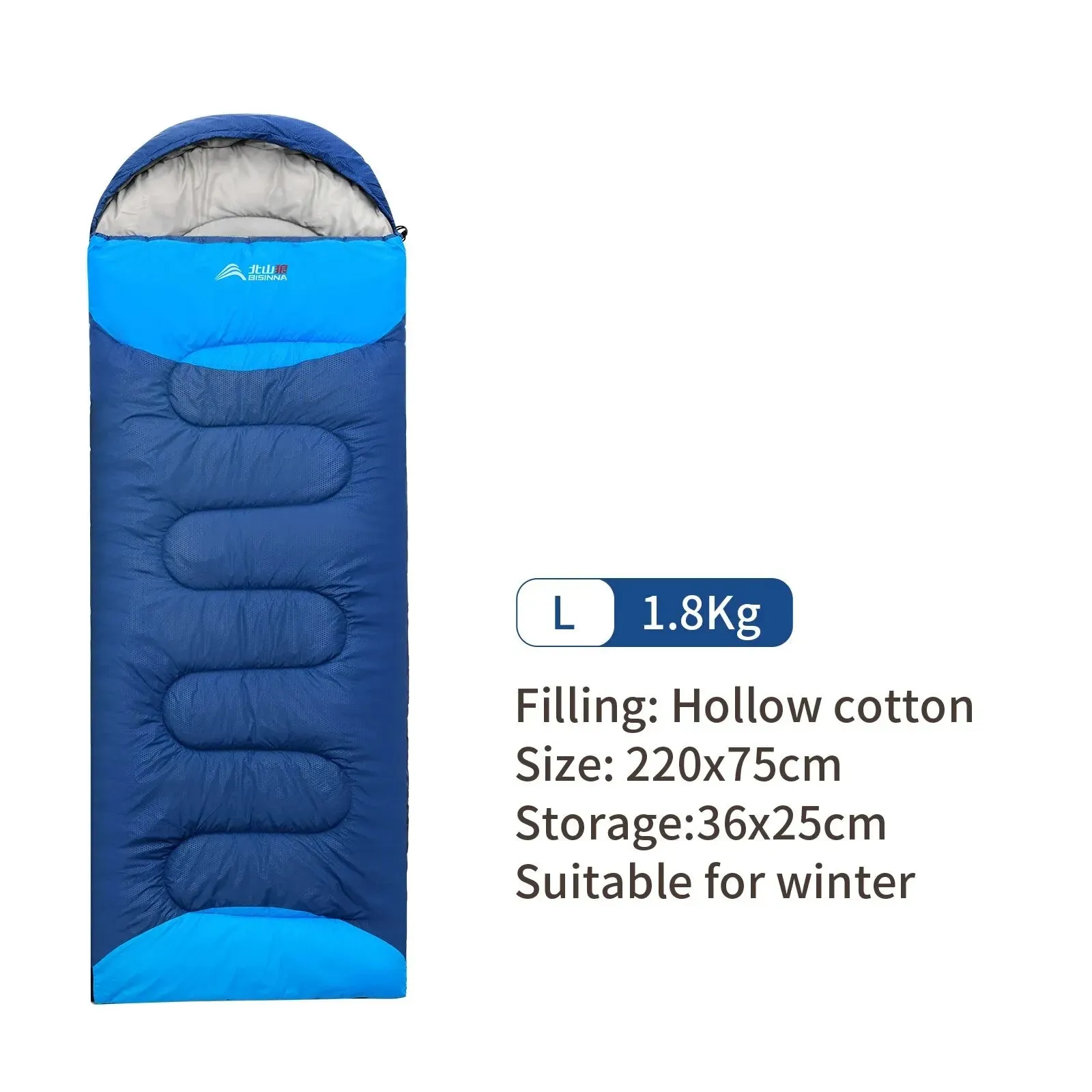 BISINNA Camping Waterproof Sleeping Bag