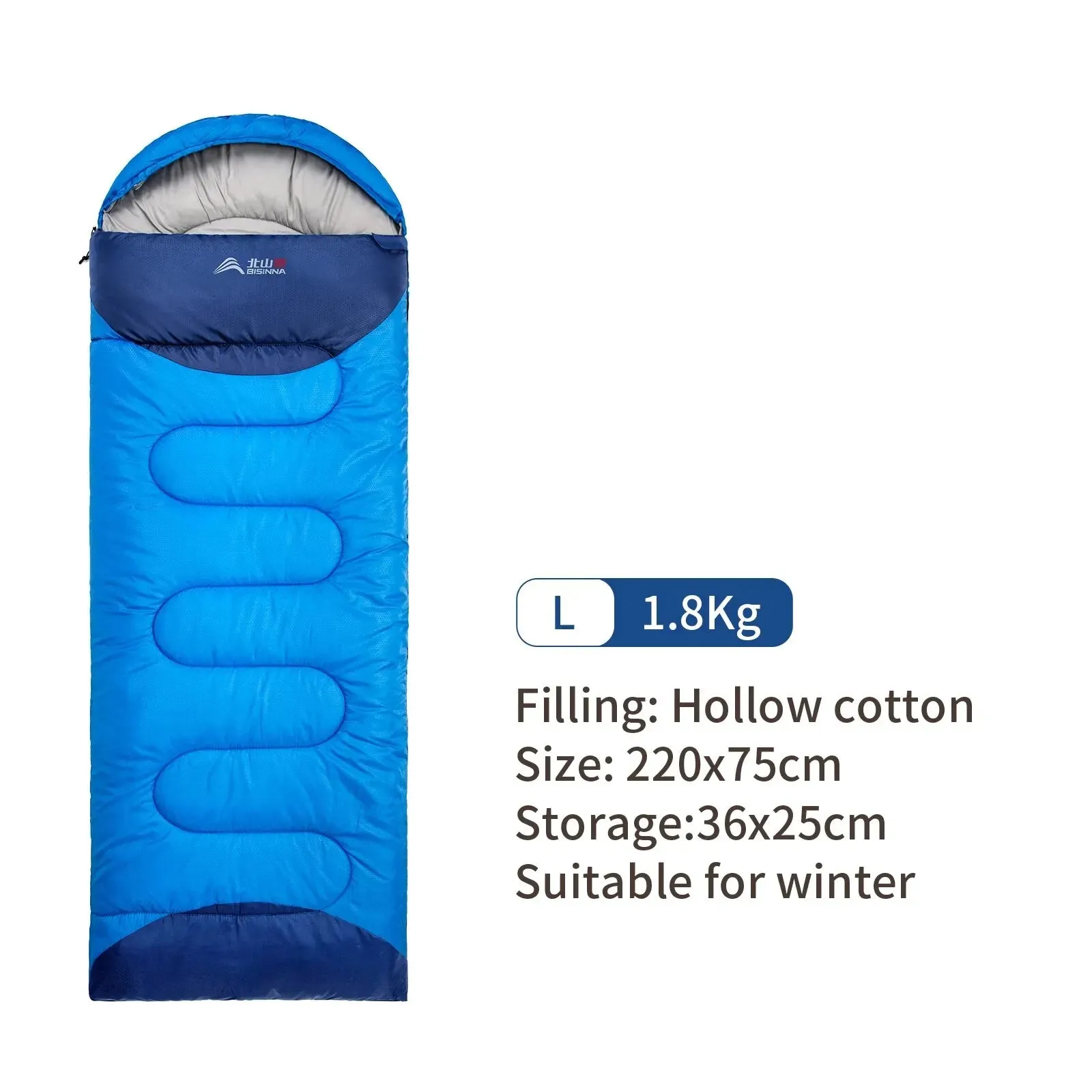 BISINNA Camping Waterproof Sleeping Bag