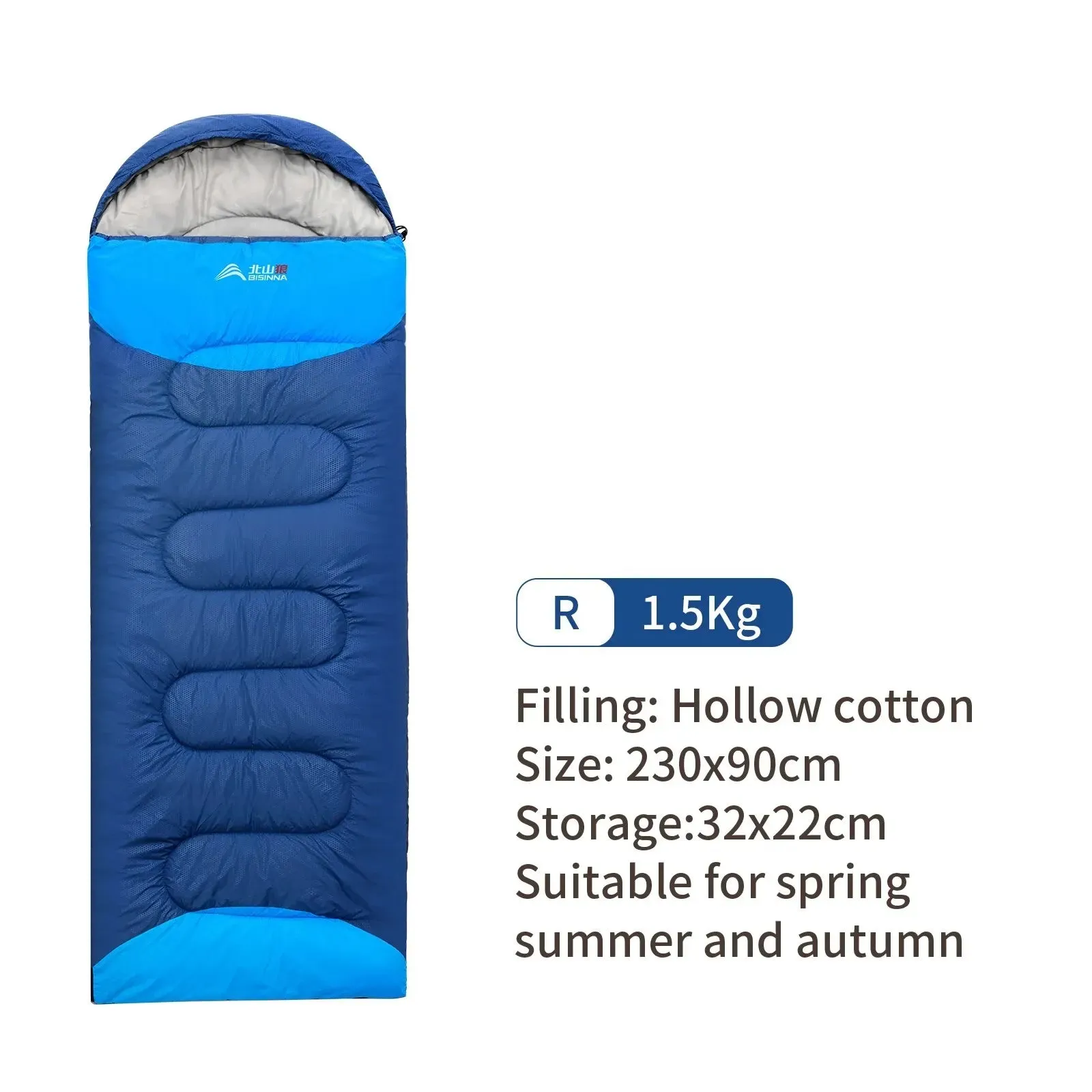 BISINNA Camping Waterproof Sleeping Bag