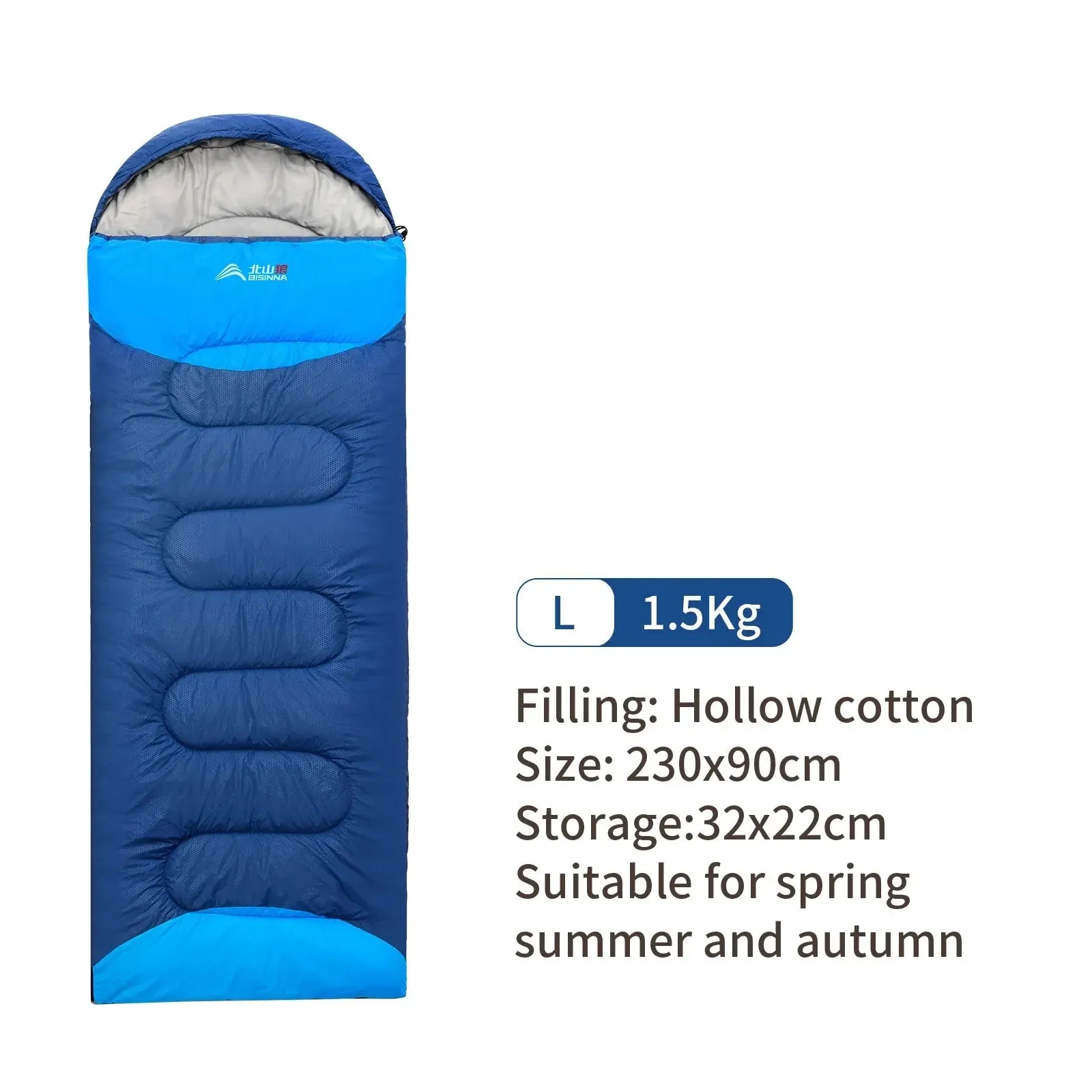 BISINNA Camping Waterproof Sleeping Bag