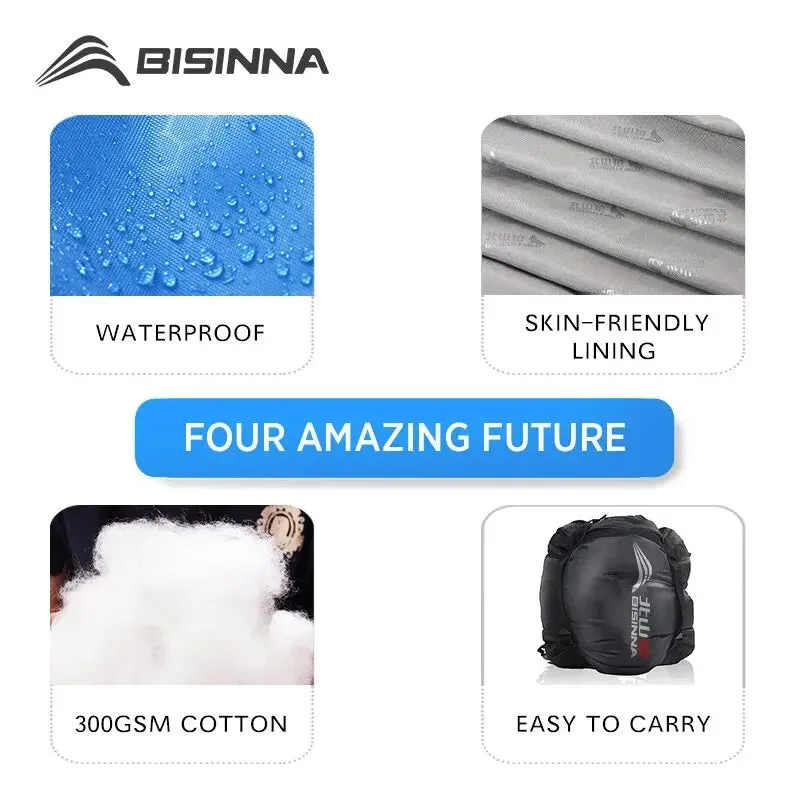 BISINNA Camping Waterproof Sleeping Bag