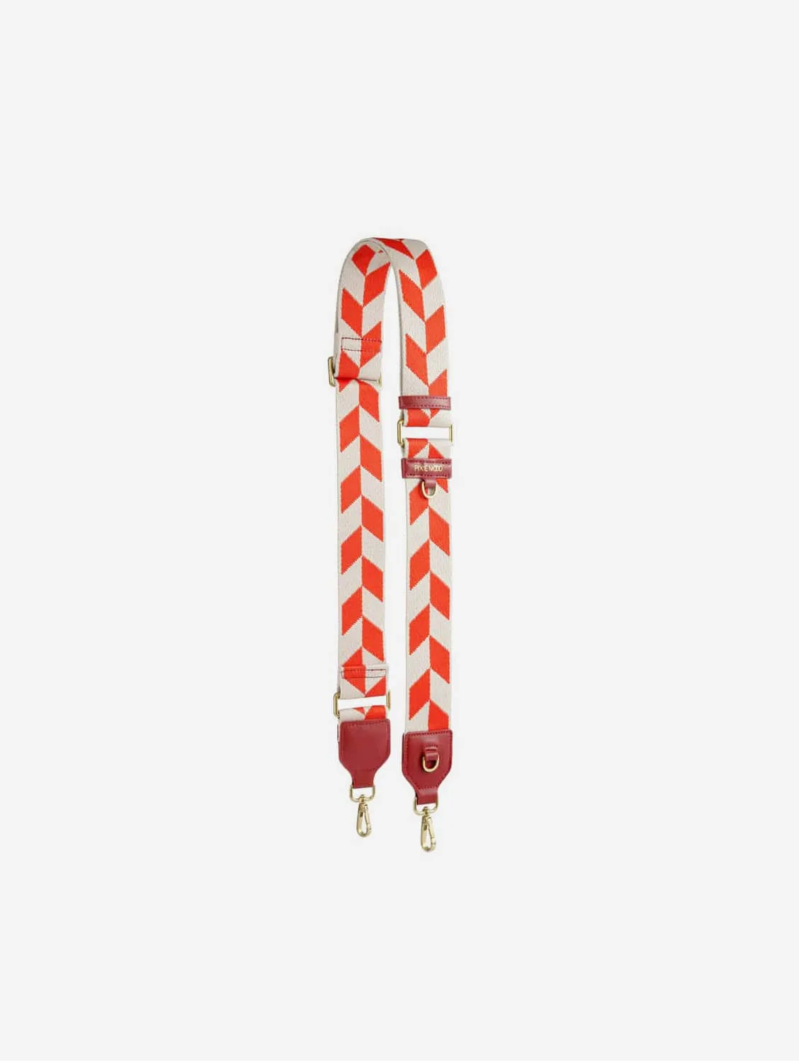 Carly Chevron & Vegan Leather Strap | Multiple Colours