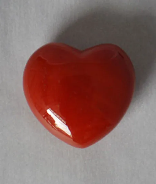 Carnelian Heart Stone