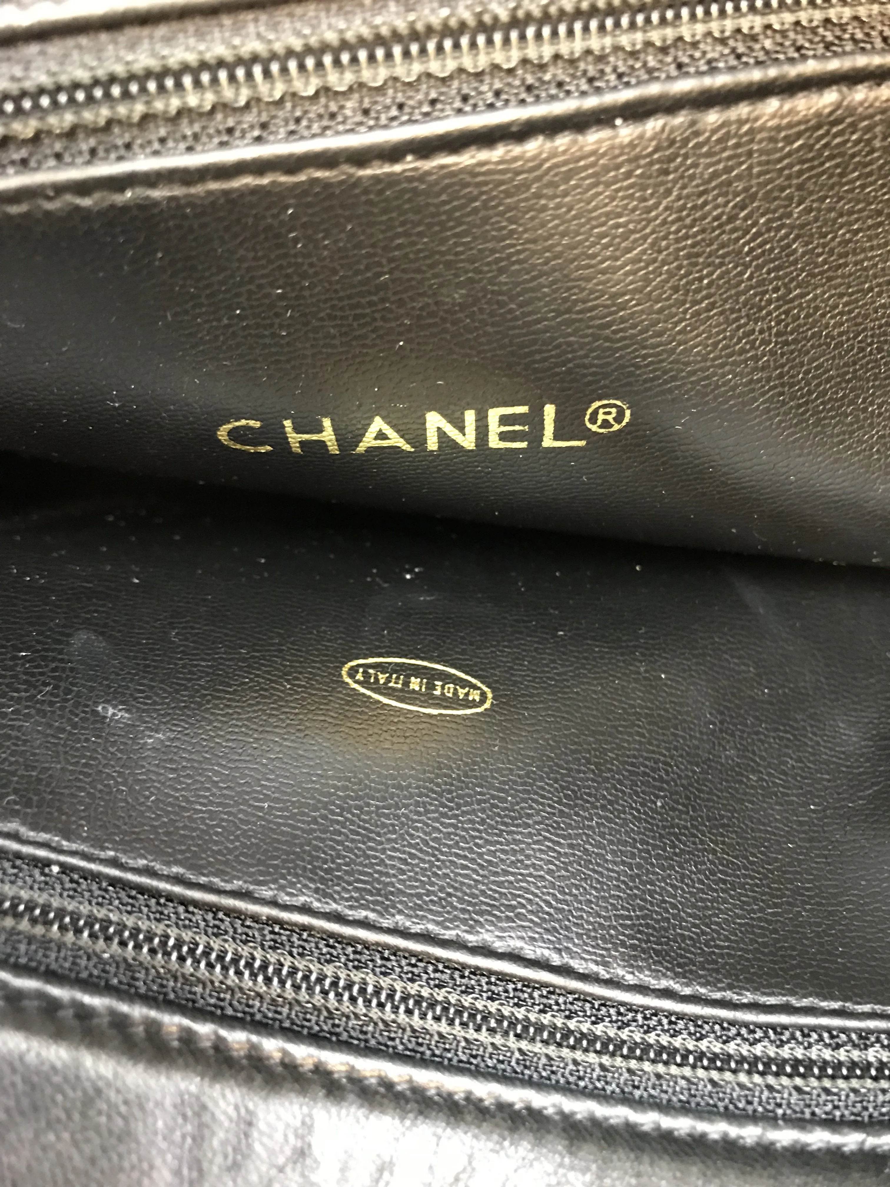 Chanel Vintage Lambskin Quilted Shoulder Bag