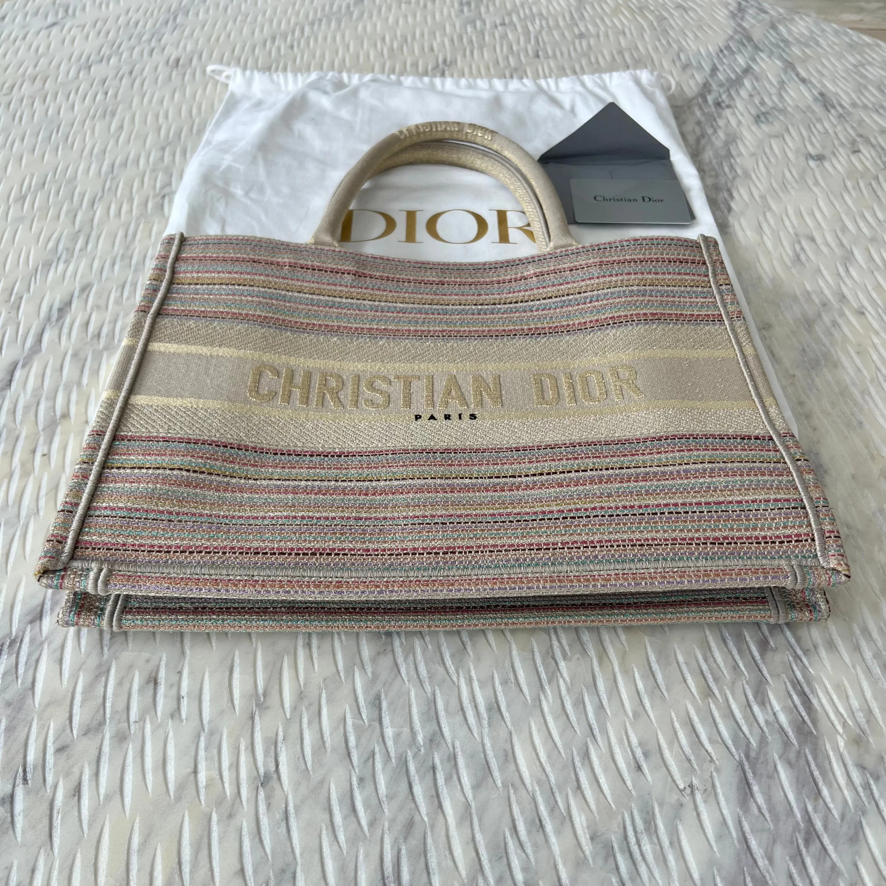 Christian Dior Book Tote Bag