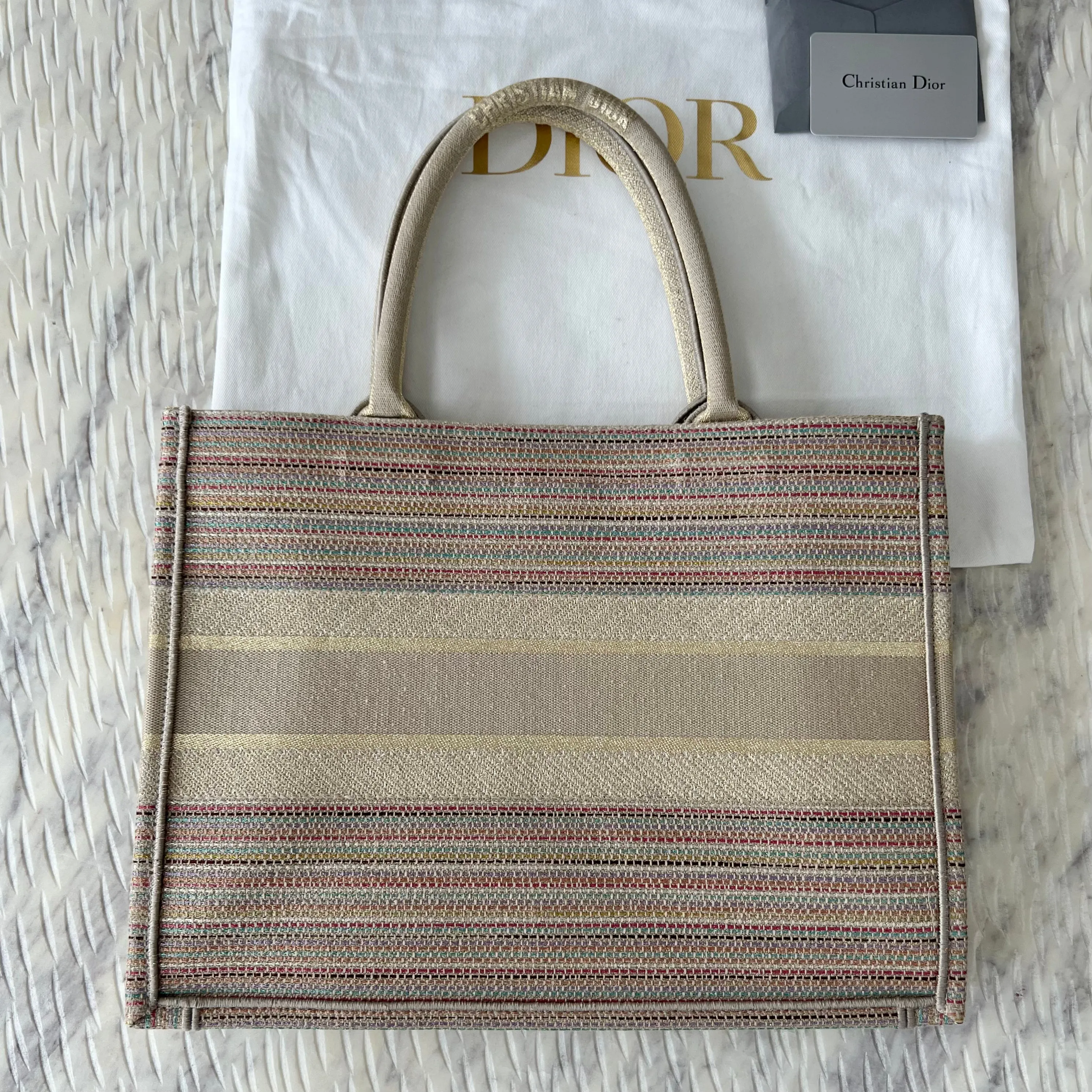 Christian Dior Book Tote Bag