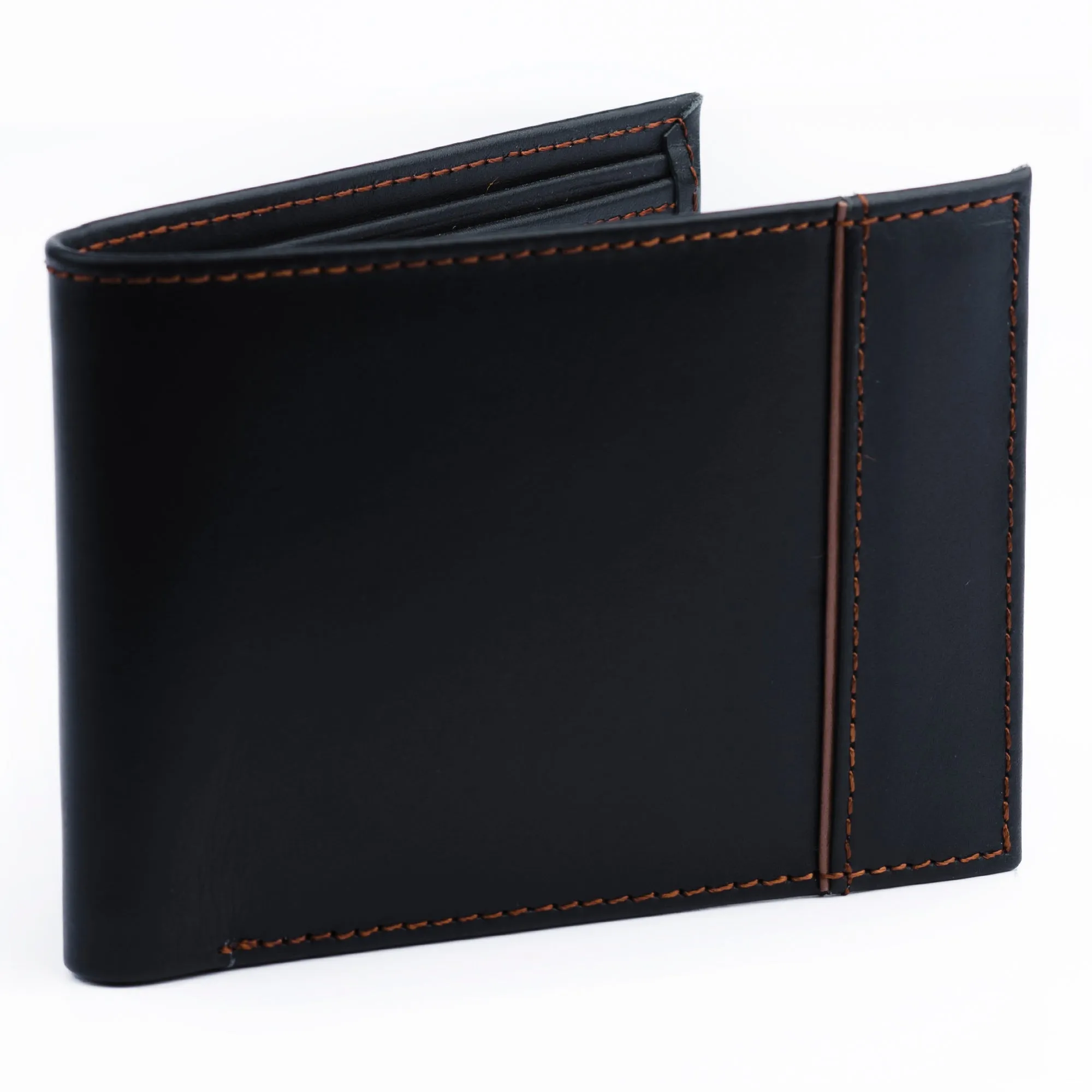 Classic Matte Finish Black Wallet