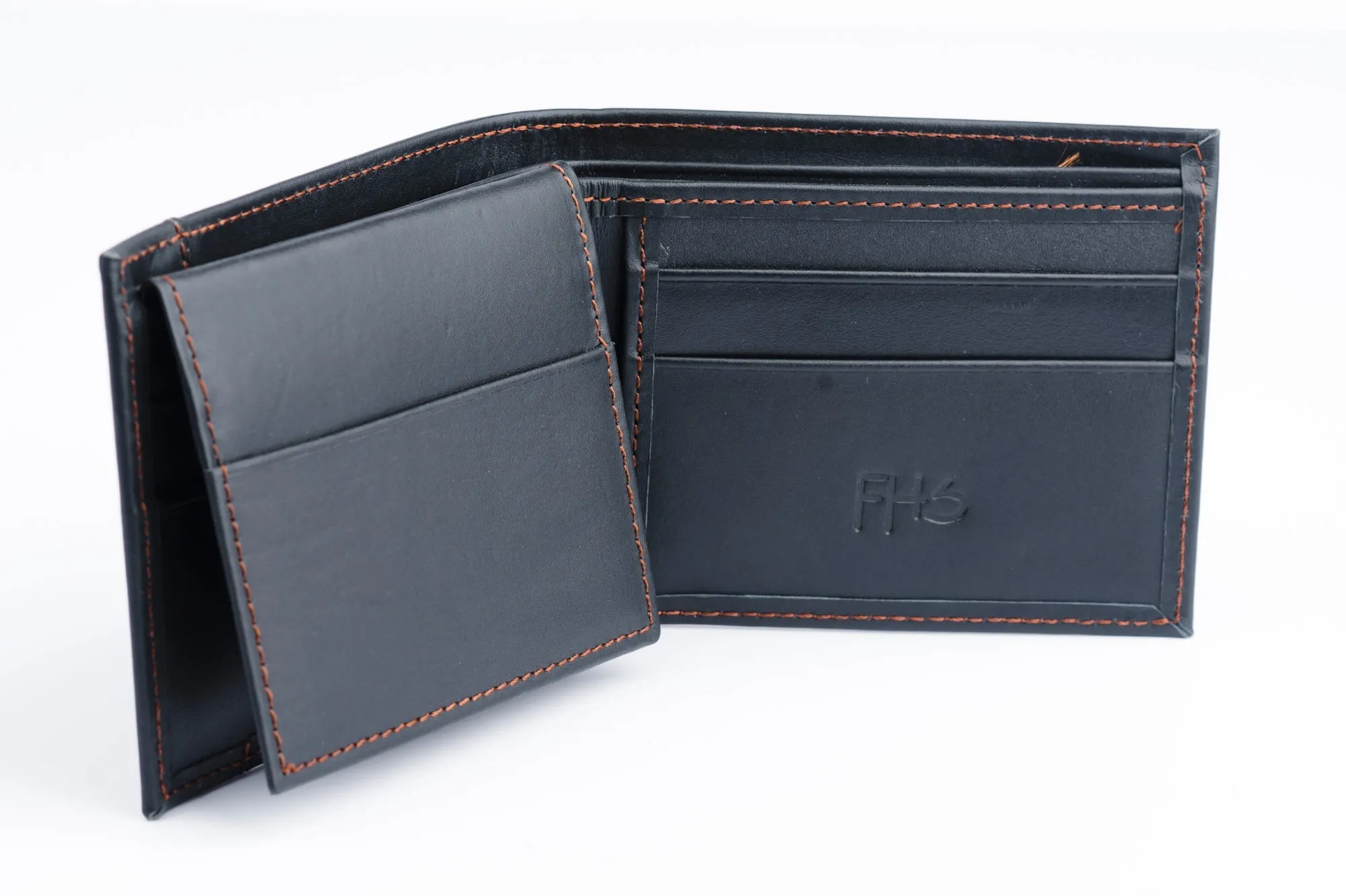 Classic Matte Finish Black Wallet