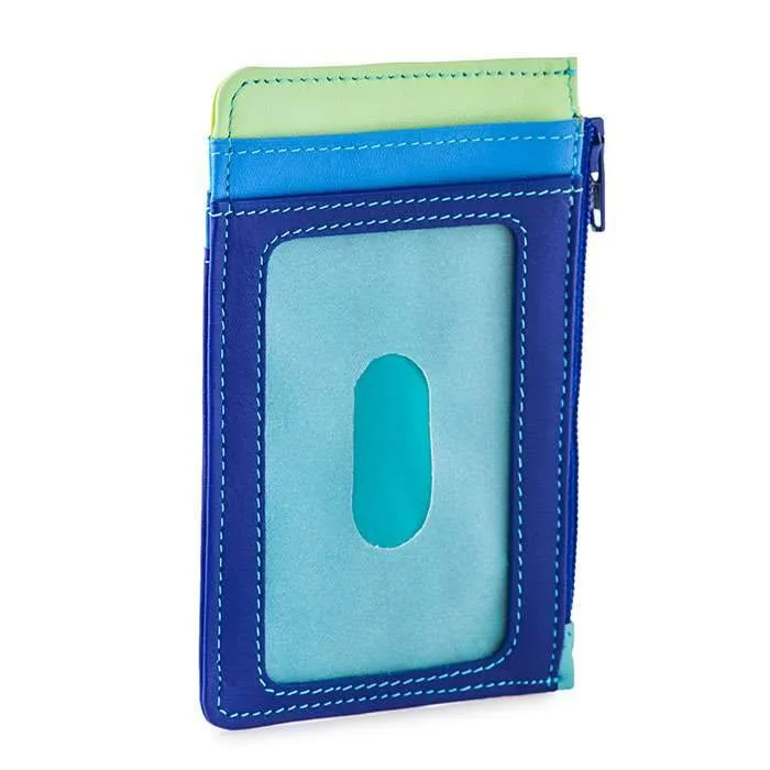 Credit Card Holder With Coin Purse - Seascape