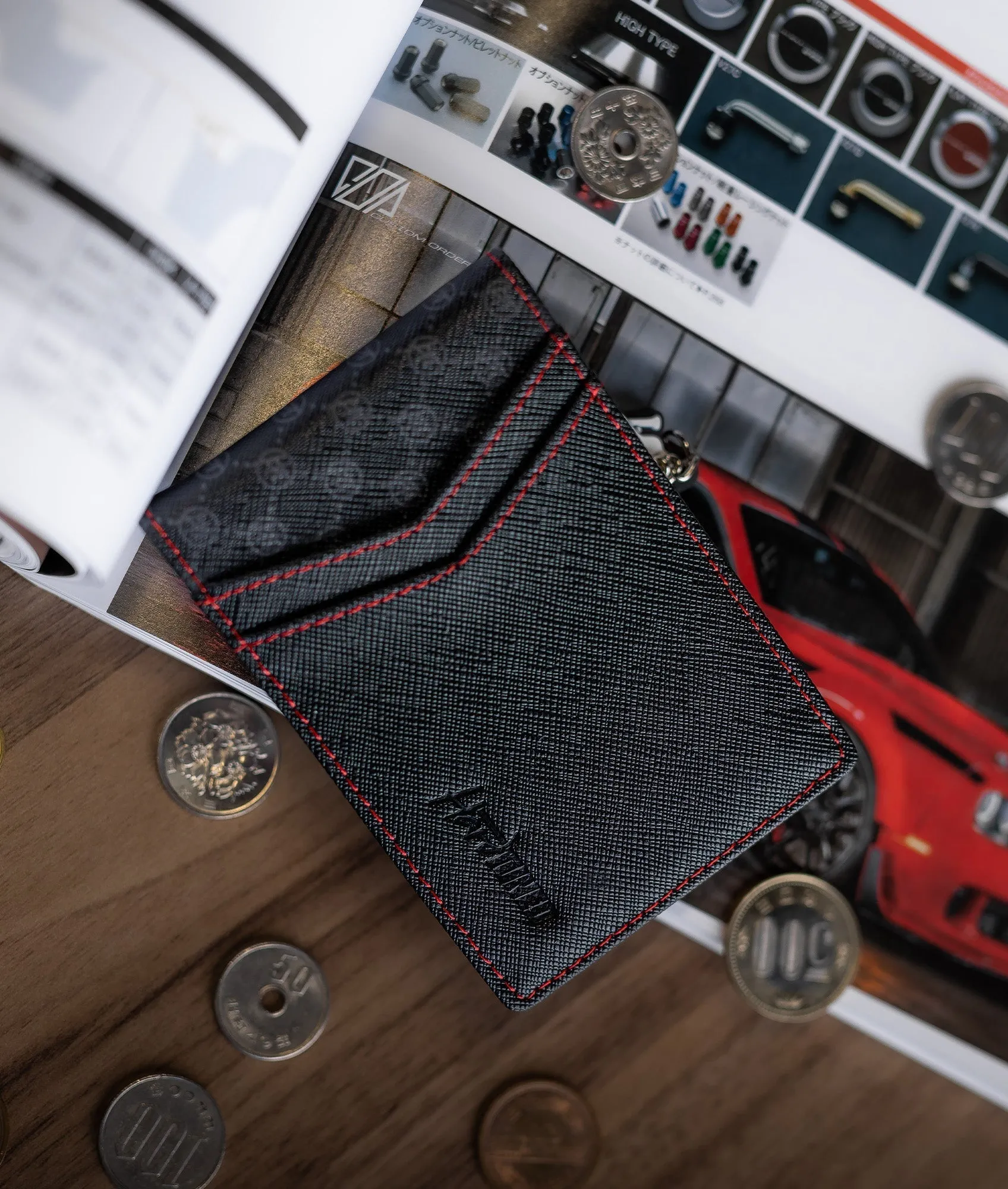 Daikoku Monogram/Red Wallet