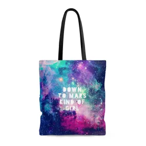 Down To Mars Kind Of Girl Tote