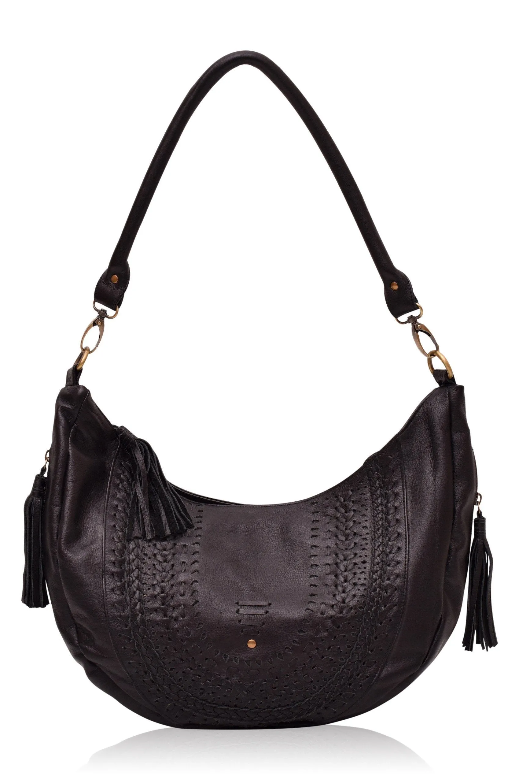 Elysian Coast Leather Crossbody Bag