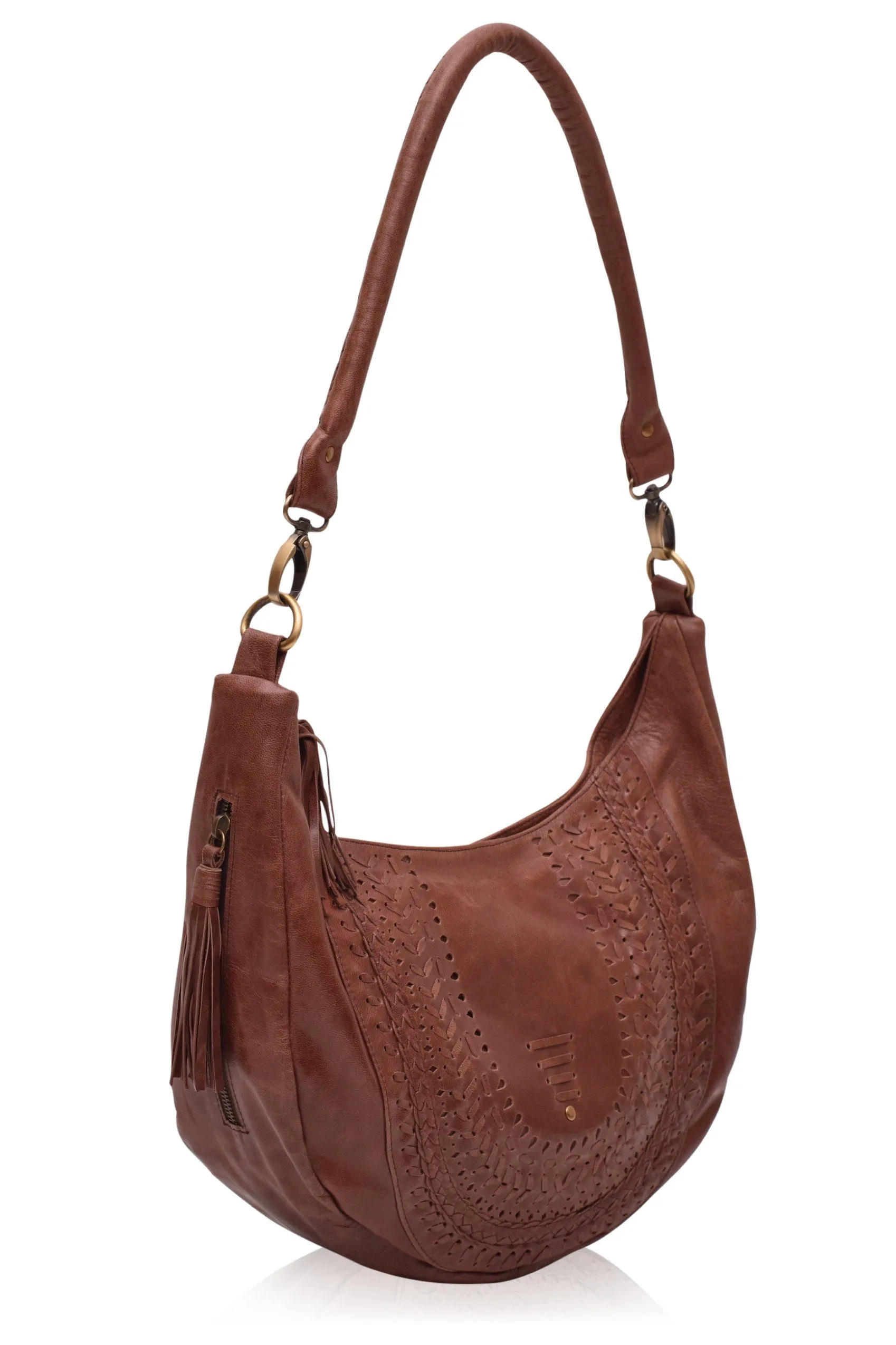 Elysian Coast Leather Crossbody Bag