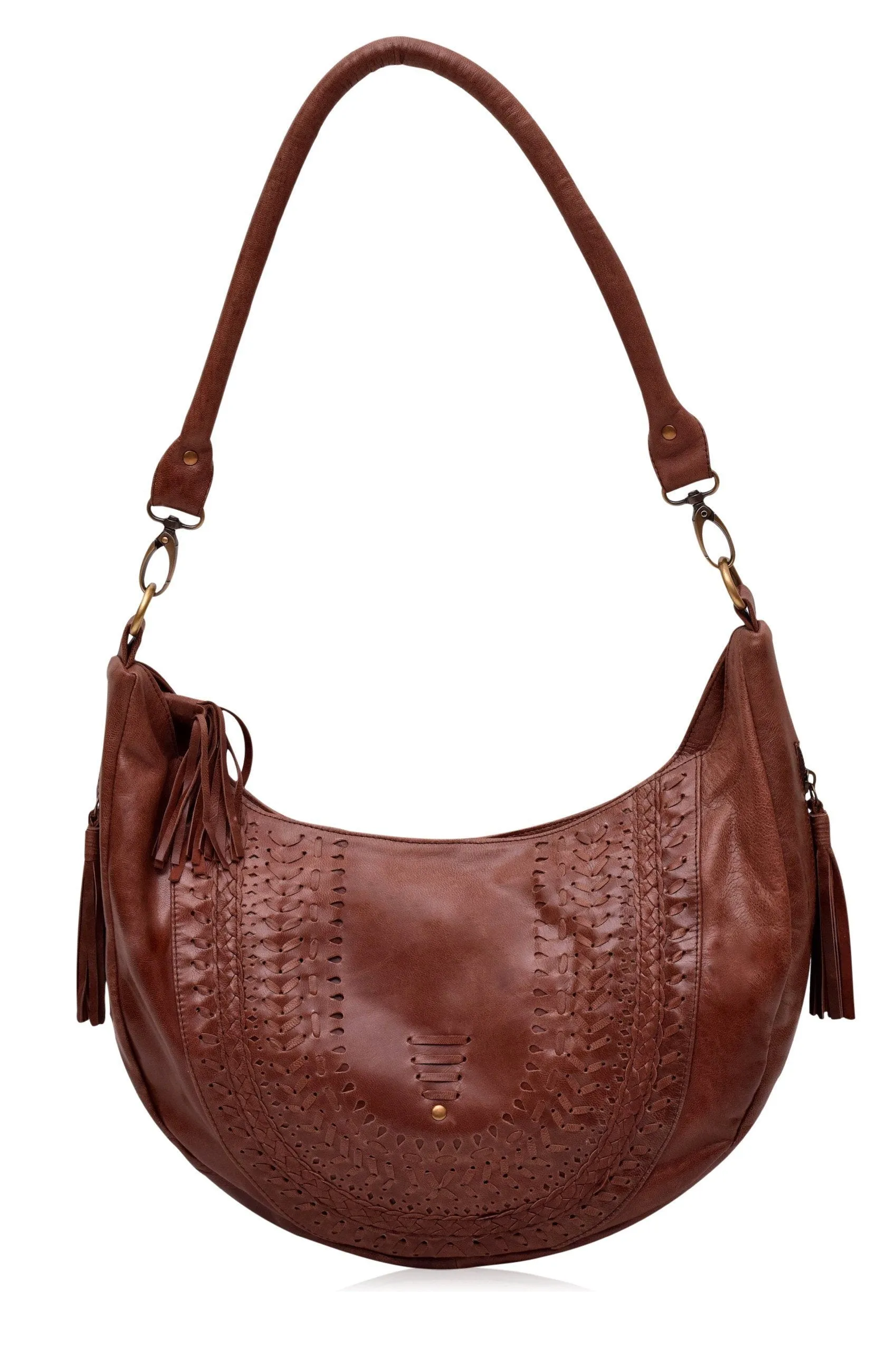 Elysian Coast Leather Crossbody Bag