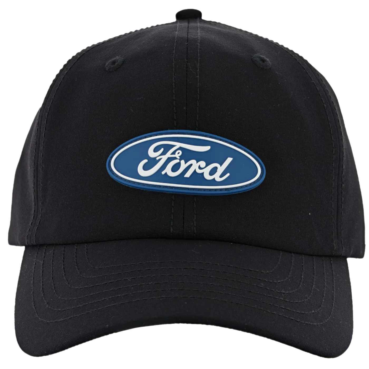 Ford Logo Men's Oval Silicone Patch Buckle Hat