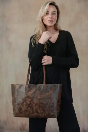 Gianna Leather Tote Bag