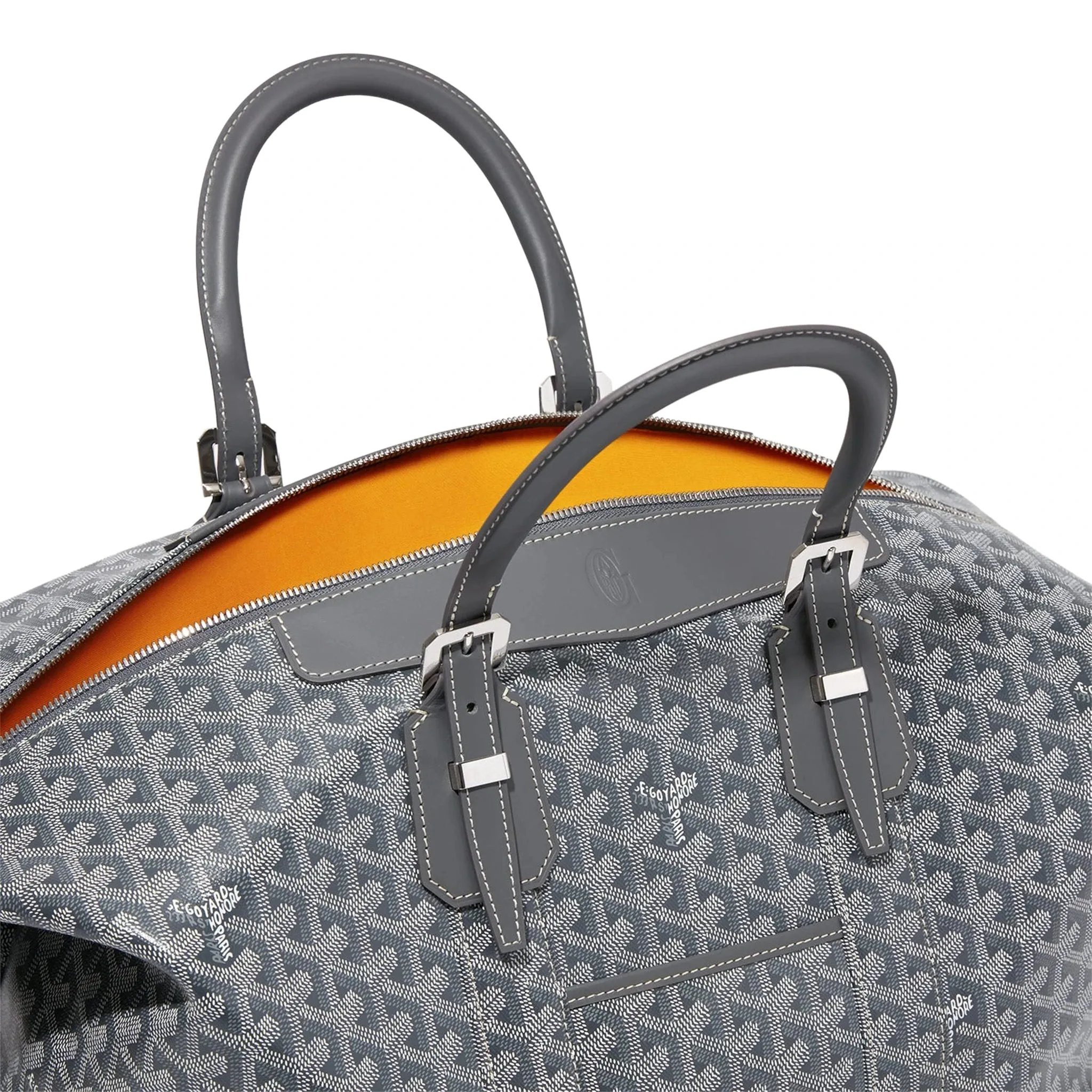 Goyard Bowling 45 Grey Bag