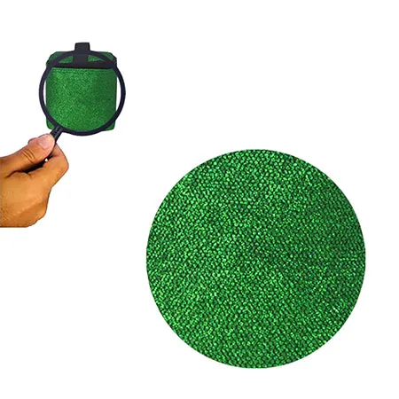 Green Glitter NGIL Cosmetic Case