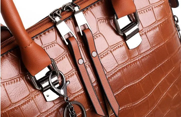 HELGA | 4-PIECE LEATHER BAG SET (1 1 FREE)