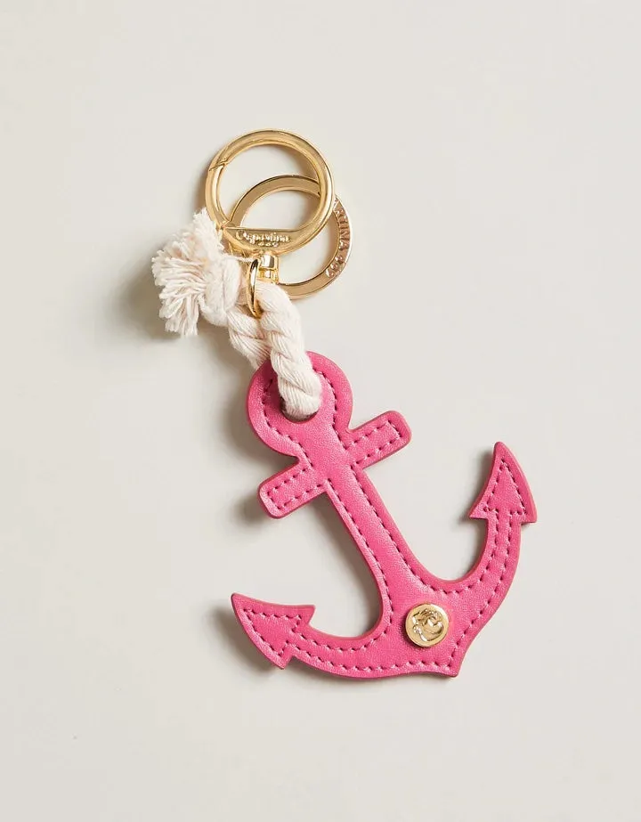 Icon Keychain - Anchor Pink