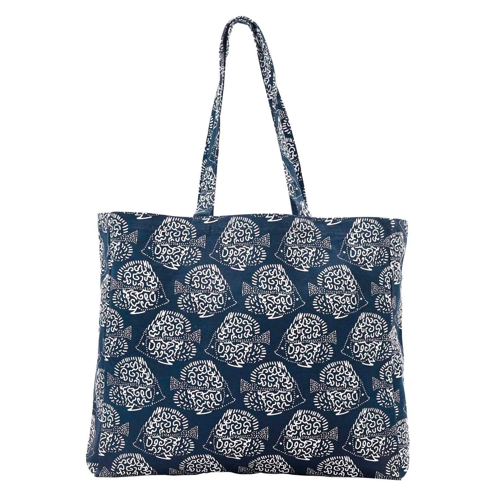 Indigo Fish Little Shopper Tote Bag