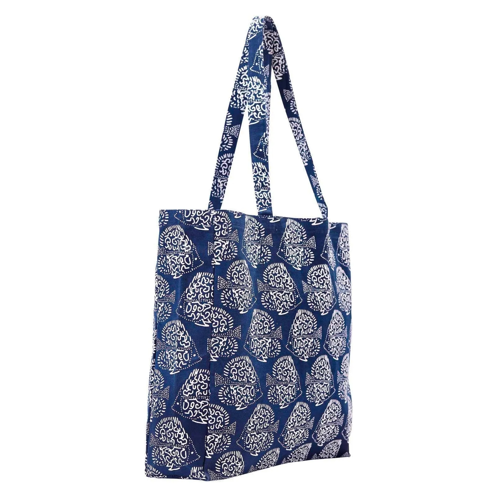 Indigo Fish Little Shopper Tote Bag