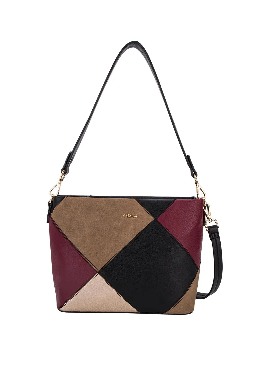 Indus Colour Patch Shoulder Bag