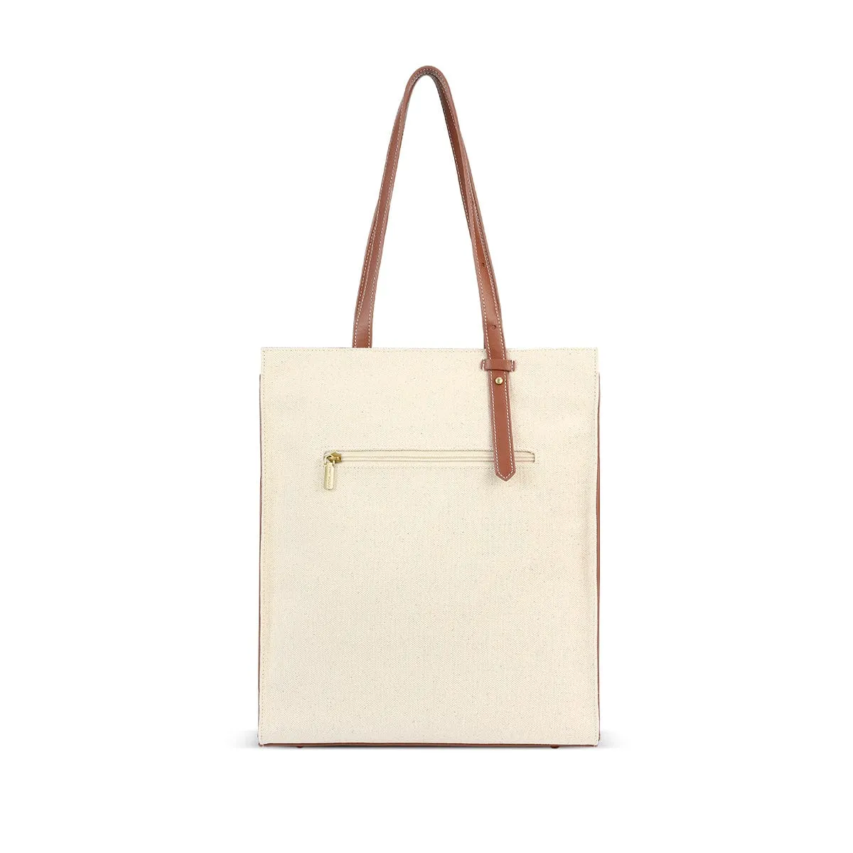 Lana Vegan Leather & Canvas Carryall Tote | Multiple Colours