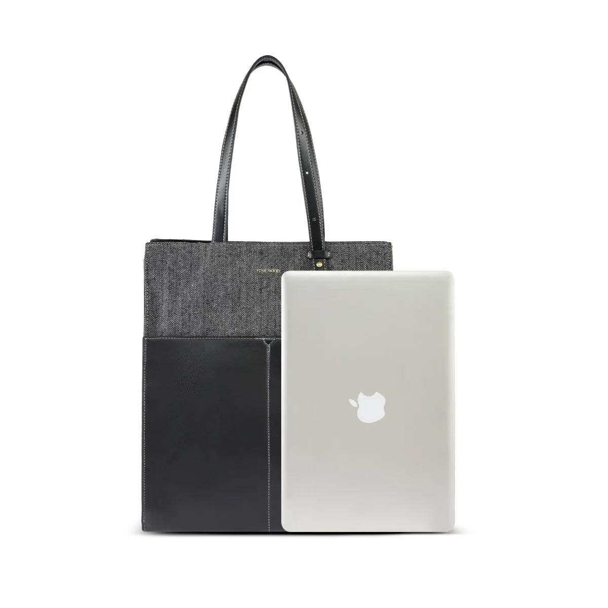 Lana Vegan Leather & Canvas Carryall Tote | Multiple Colours