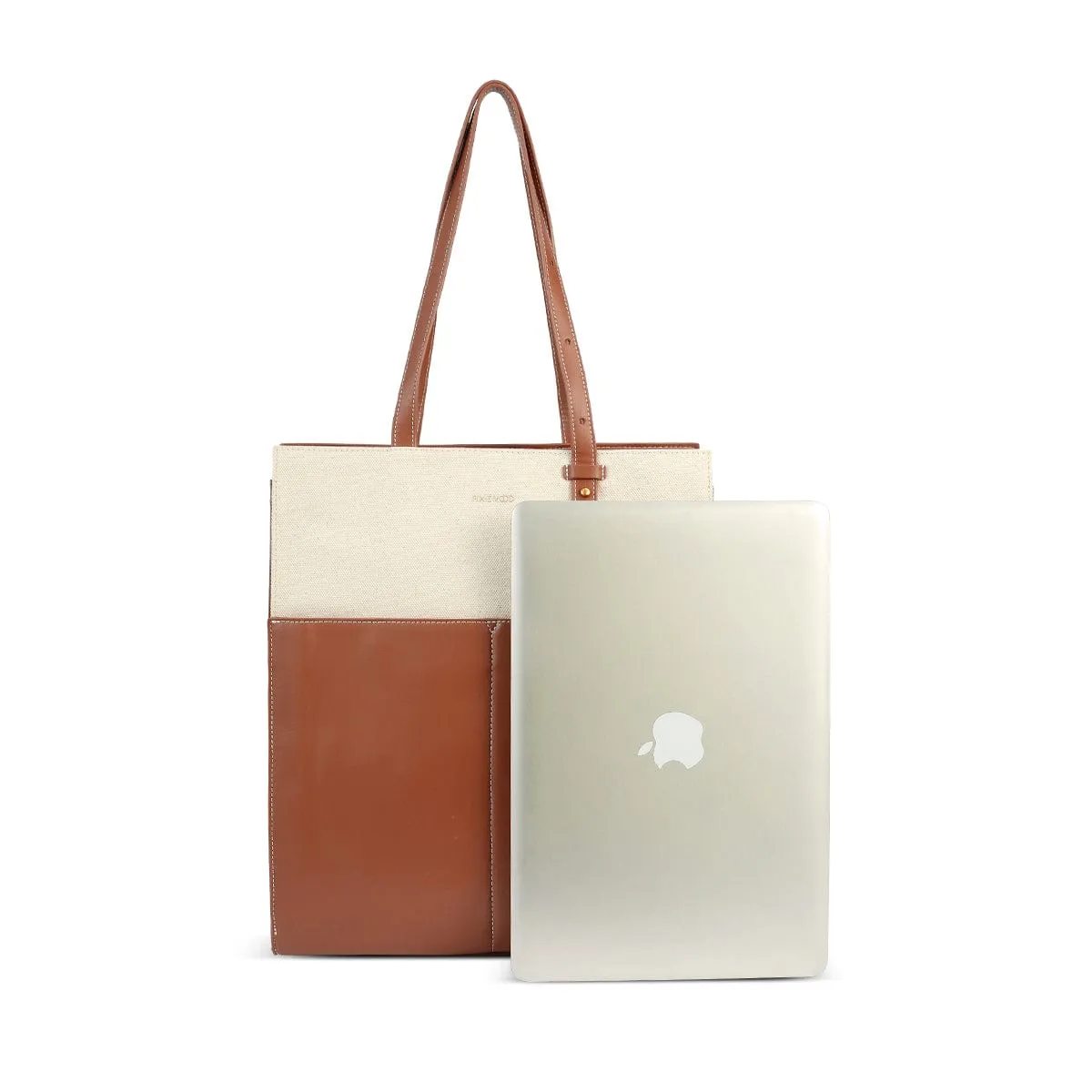 Lana Vegan Leather & Canvas Carryall Tote | Multiple Colours