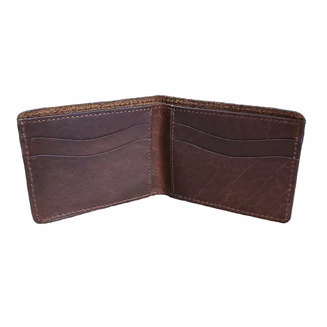 Lejon Men's Leather Bi-Fold Wallet