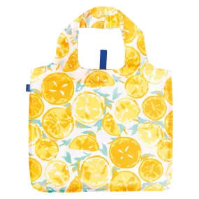 Lemon Slices Blu Bag Reusable Shopping Bag - Machine Washable