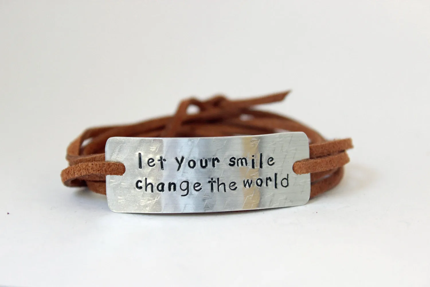 Let Your Smile Change The World, Wrap Bracelet