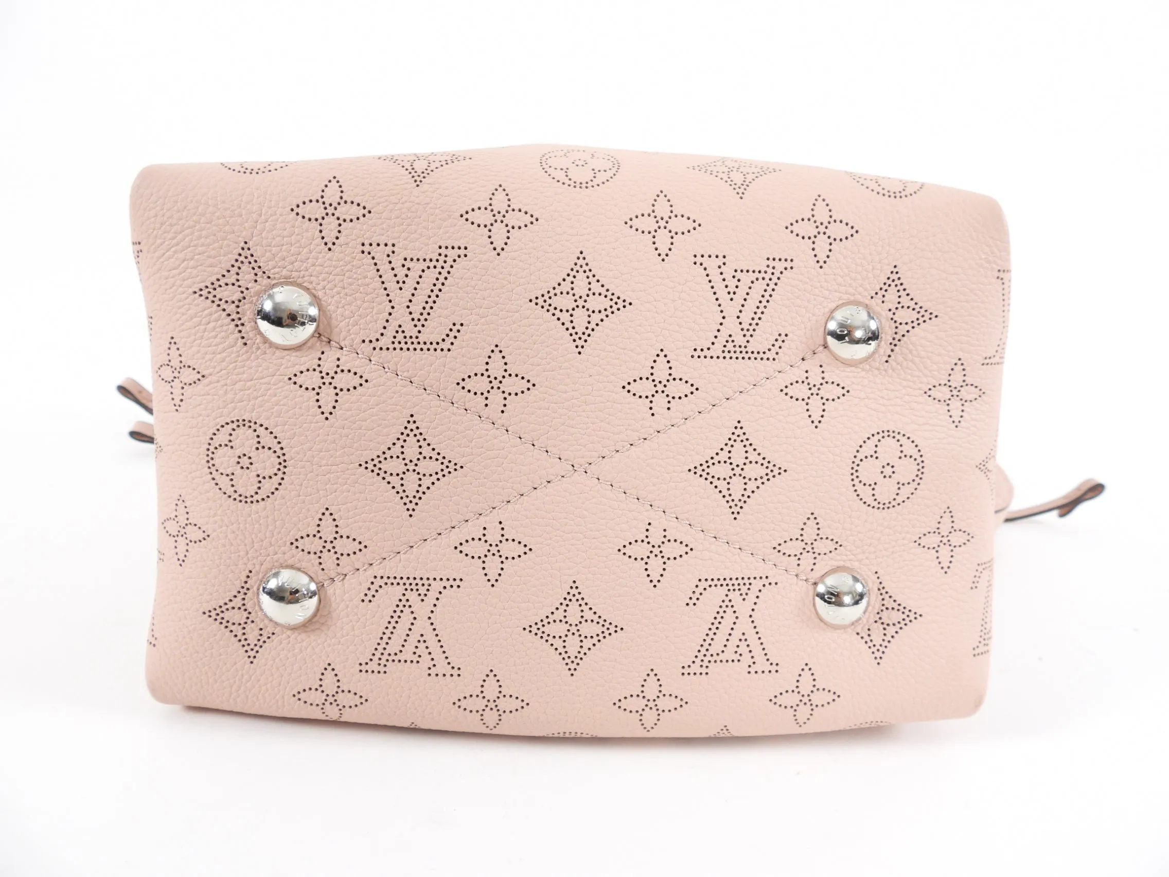 Louis Vuitton Bella Galet Mahina Pink Drawstring Small Bag