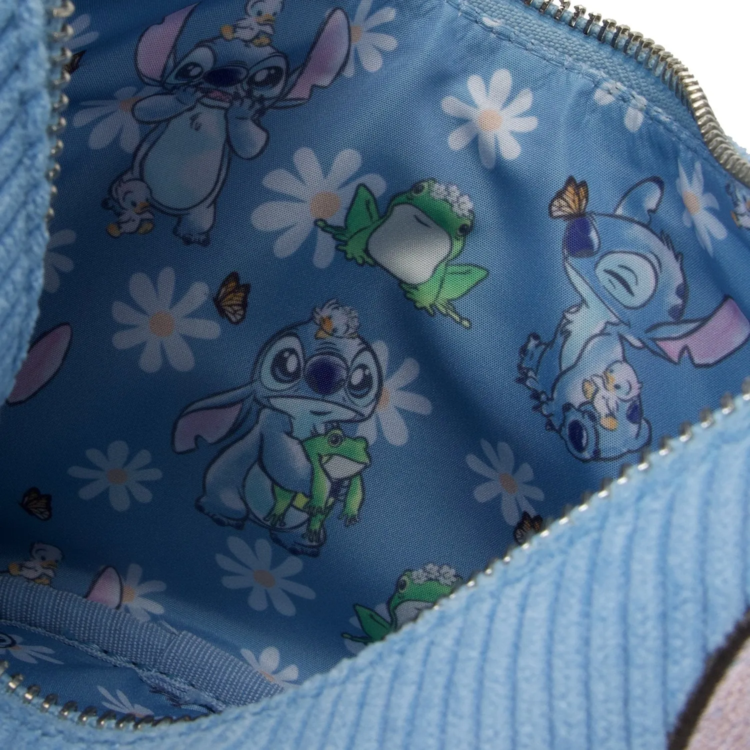 Loungefly Disney Lilo and Stitch Springtime Stitch Daisy Handle Crossbody