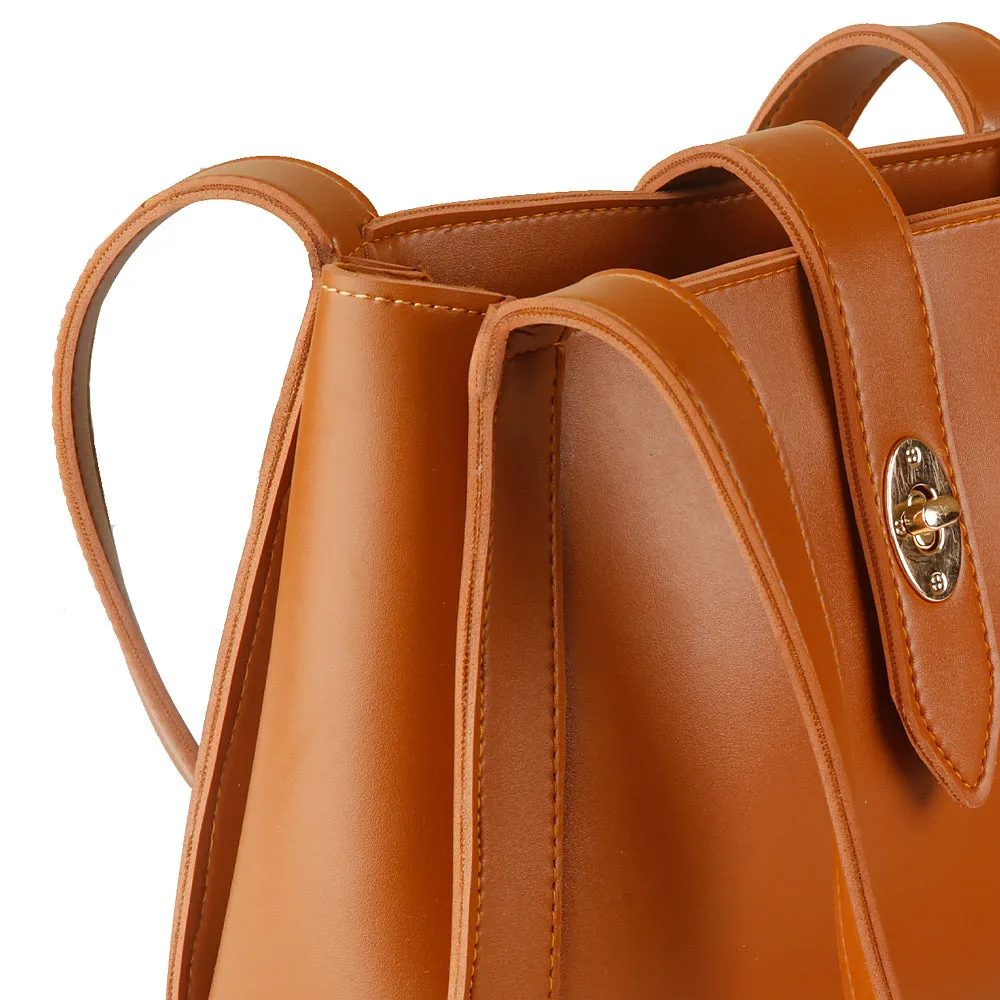 MIA BROWN HANDBAG