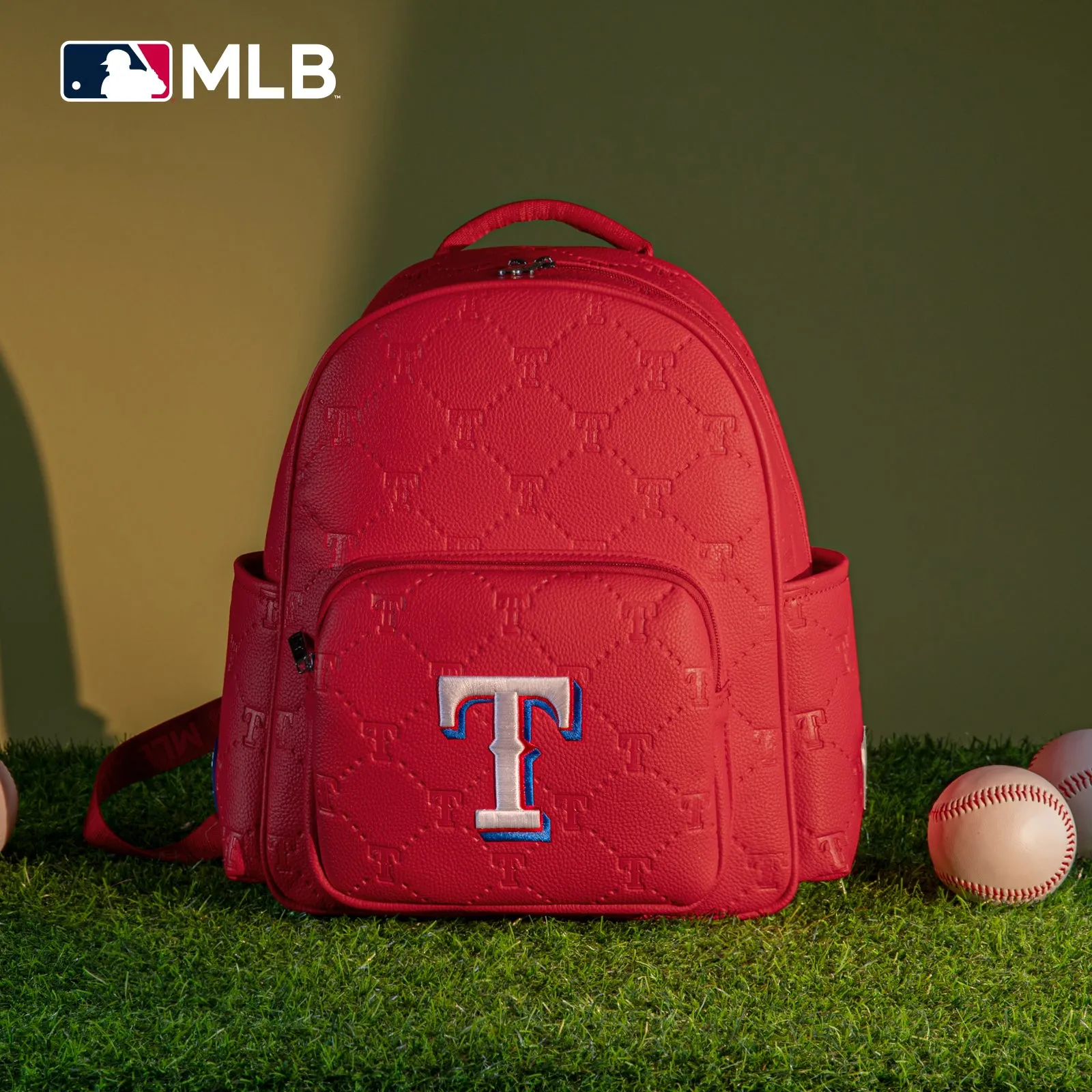 MLB-TX32-003  MLB Texas Rangers Team Backpack