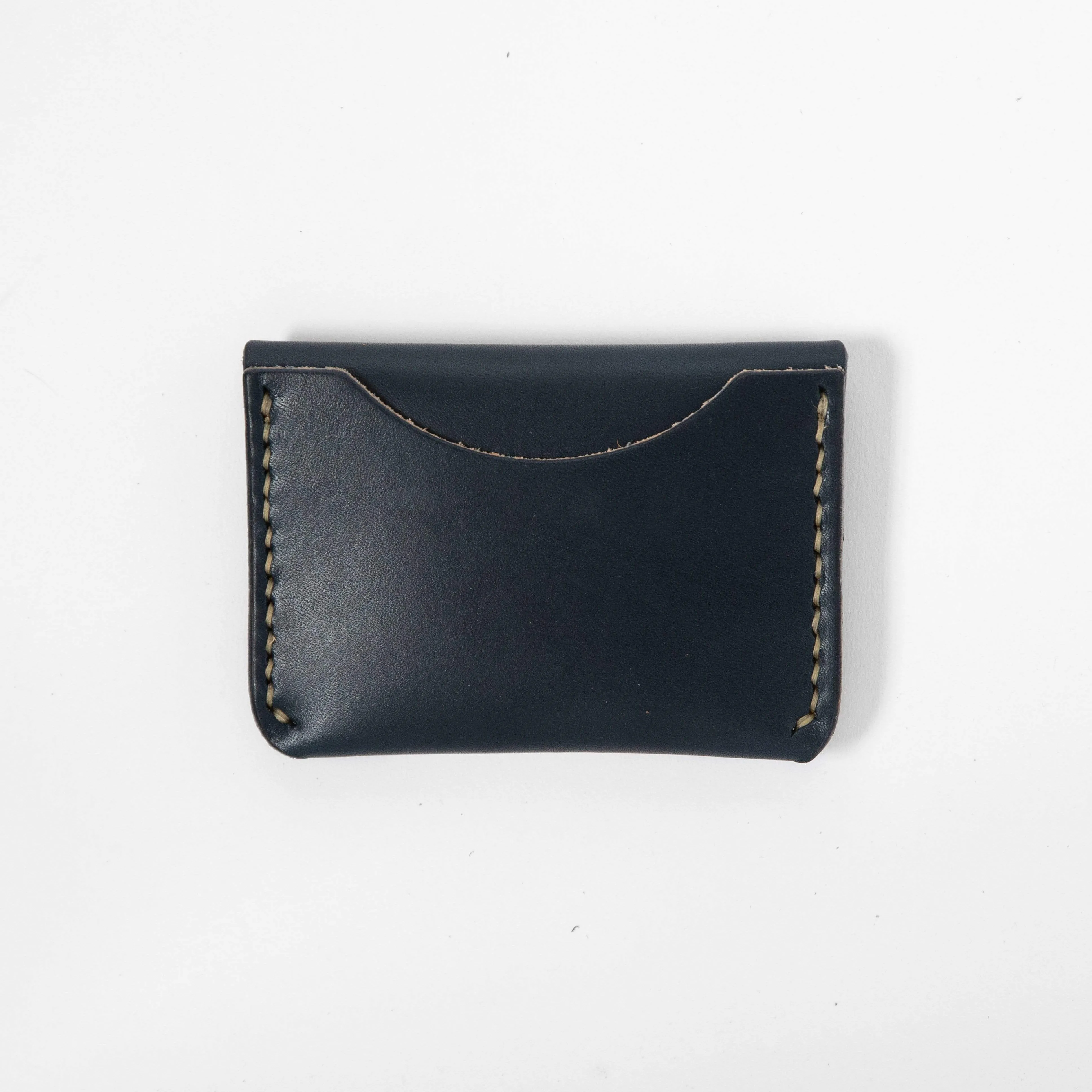 Navy Flap Wallet