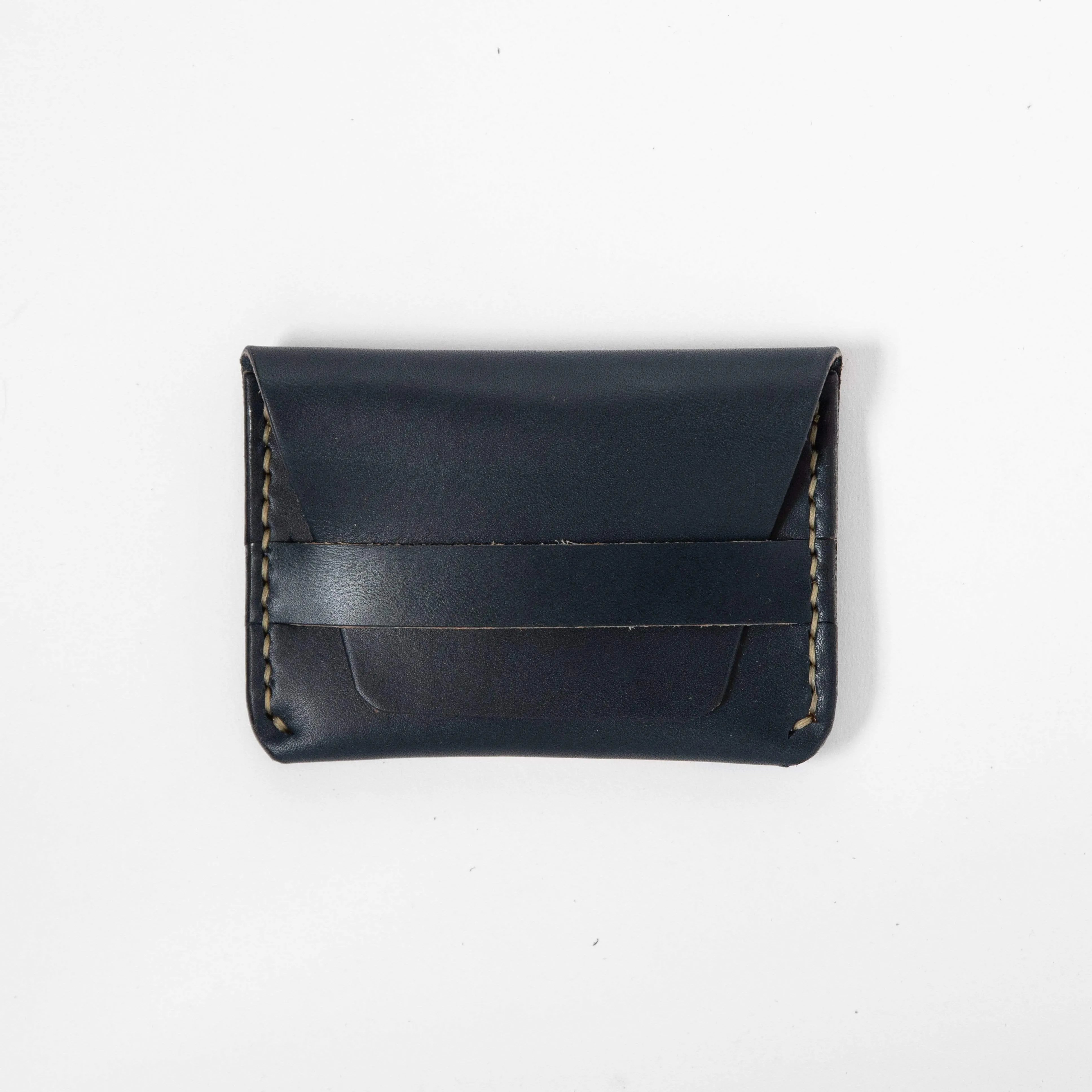 Navy Flap Wallet