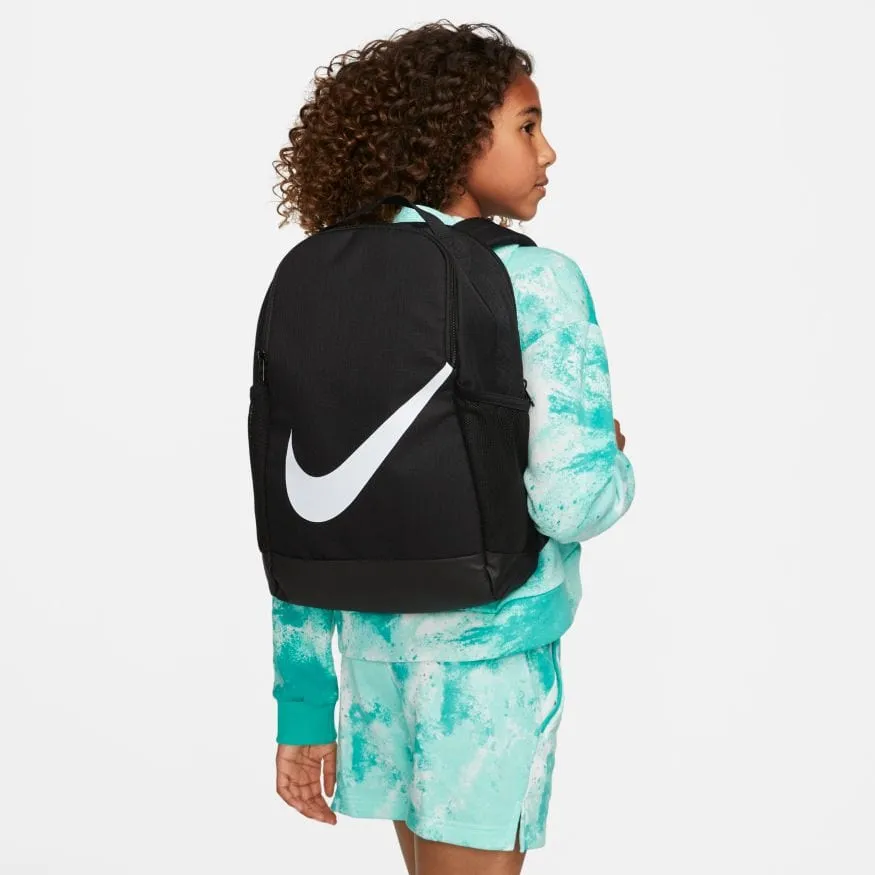 NIKE JUNIOR BRASILIA BLACK BACKPACK (18L)