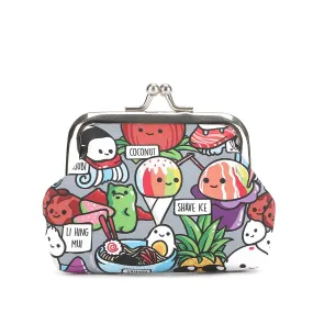 Pouch Coin Large Craving Hawaii Grey