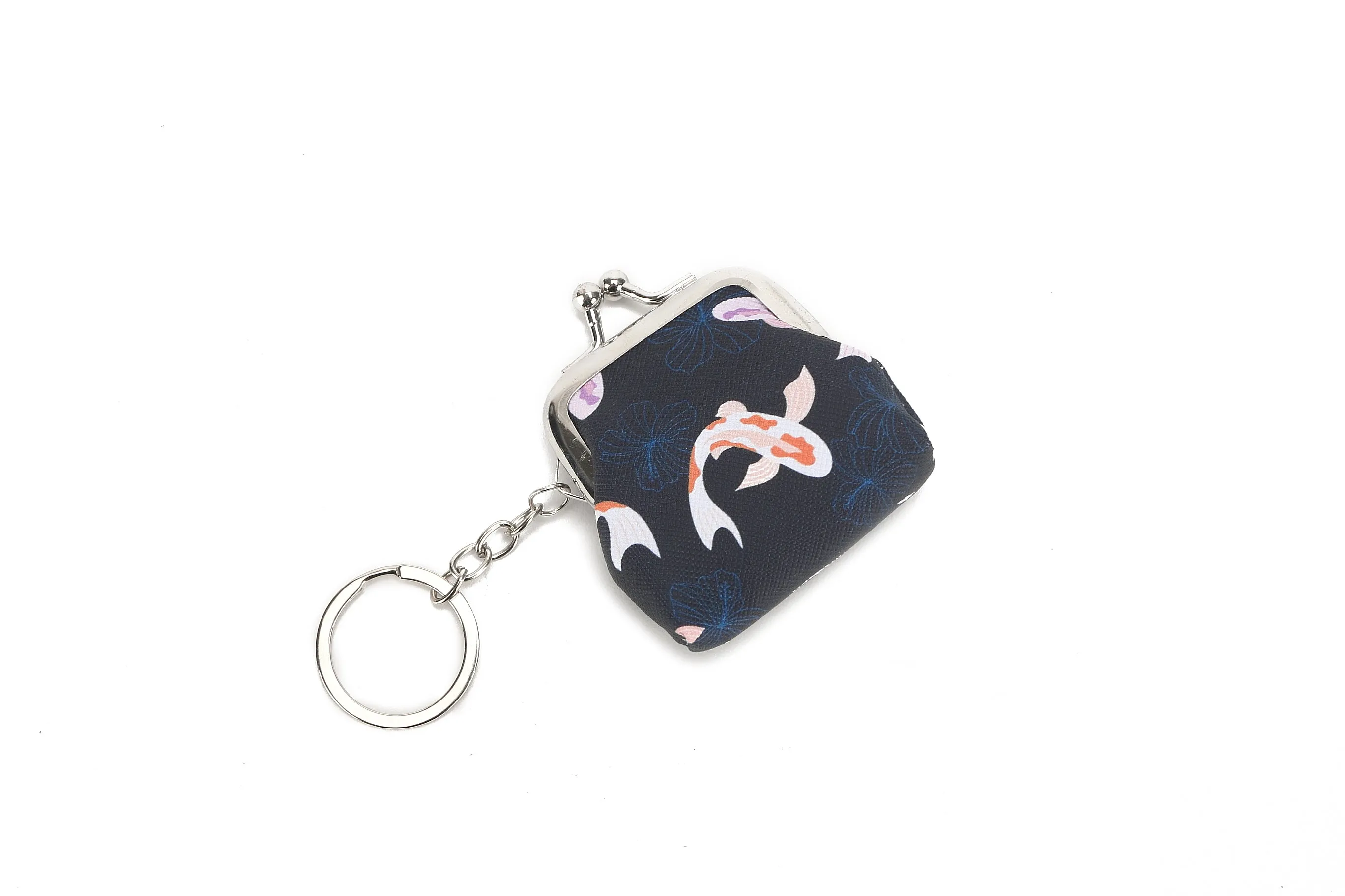 Pouch Coin Small Koi Navy