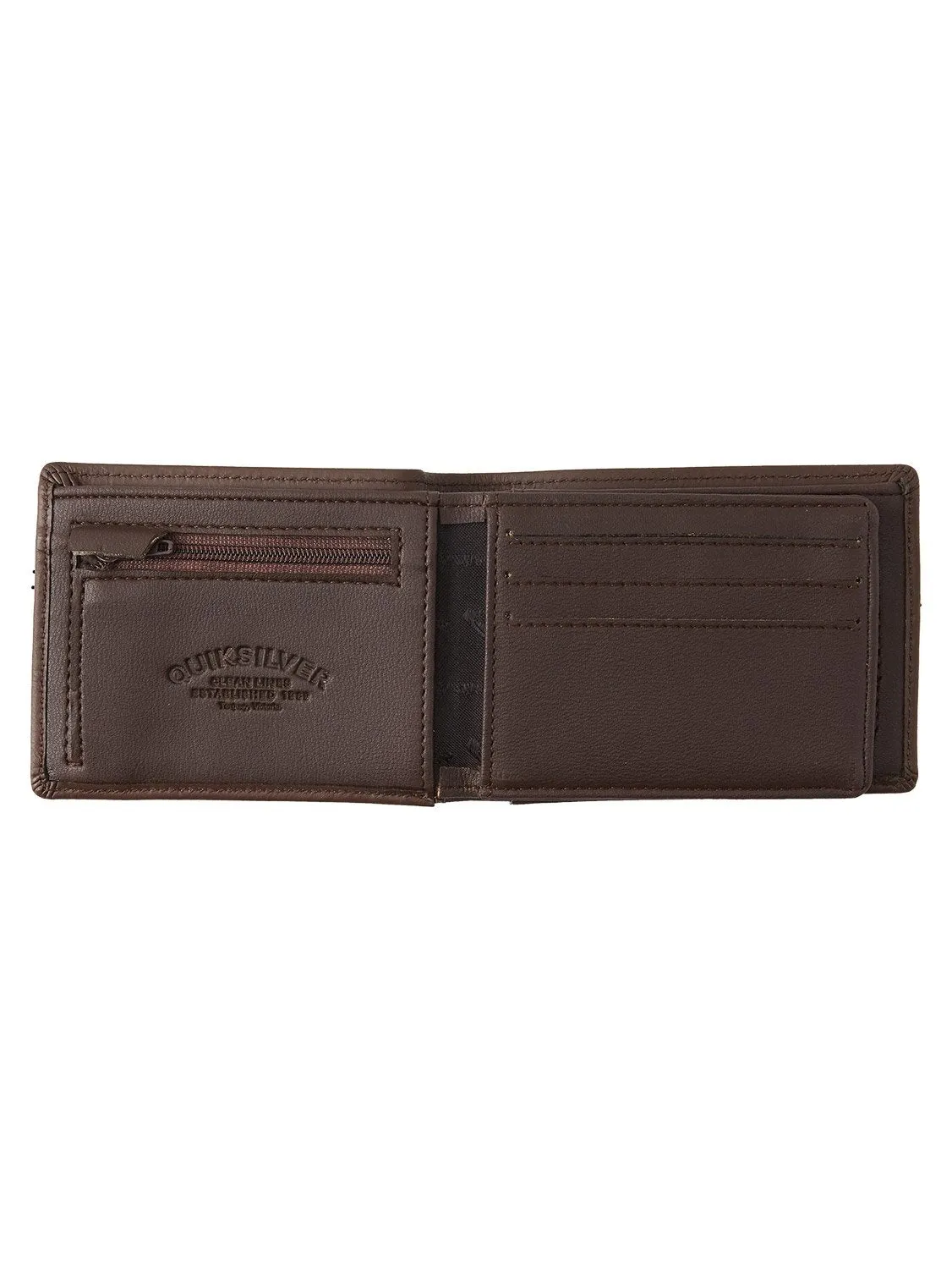 Quiksilver Men's Mack 2 Genuine Leather Wallet