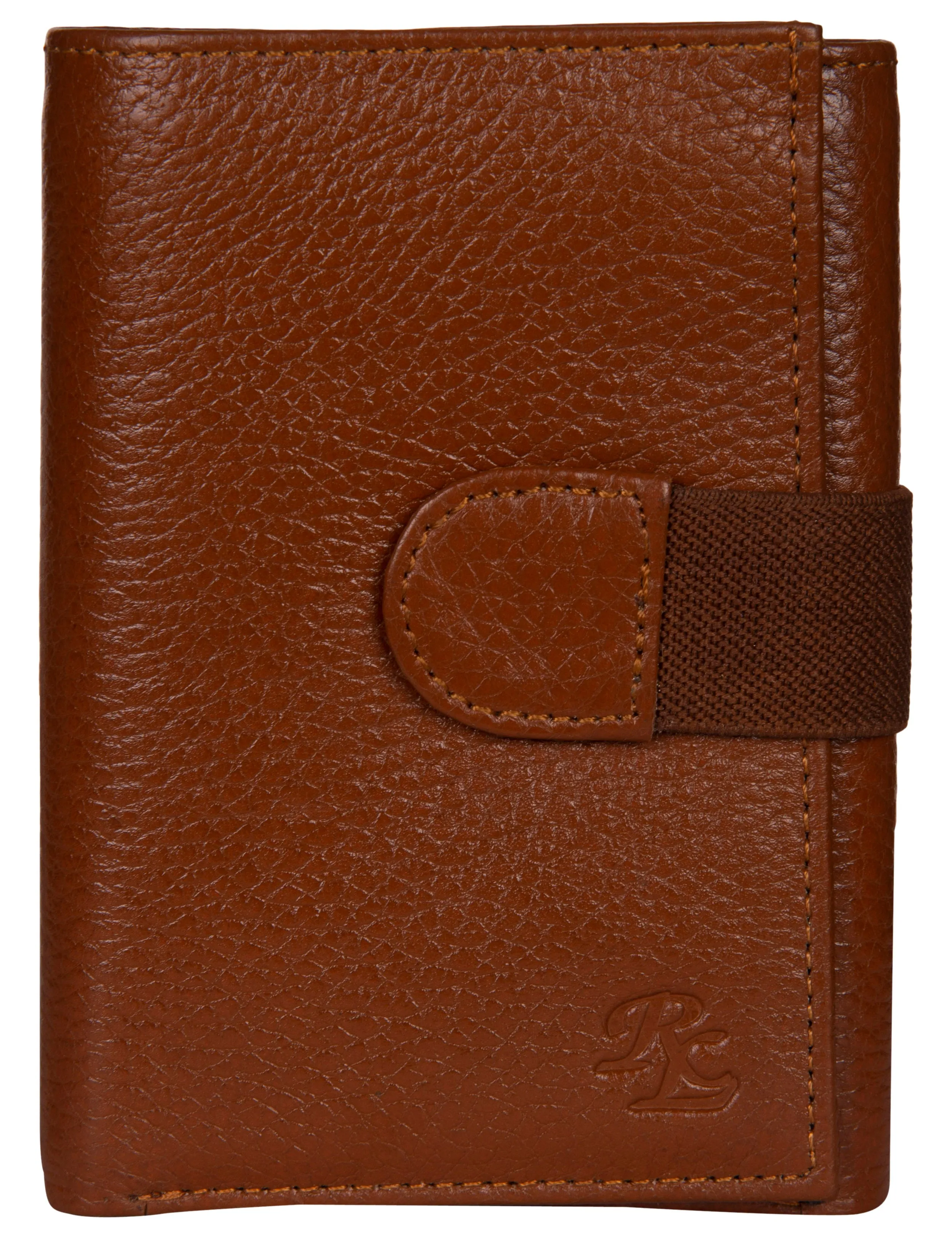 RL Tri Fold Loop Mens Leather Wallet