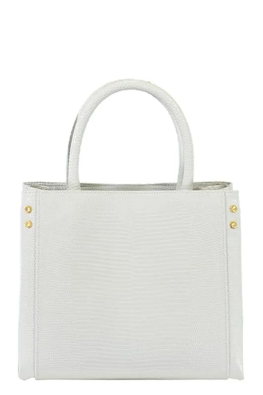 Small Tote - White