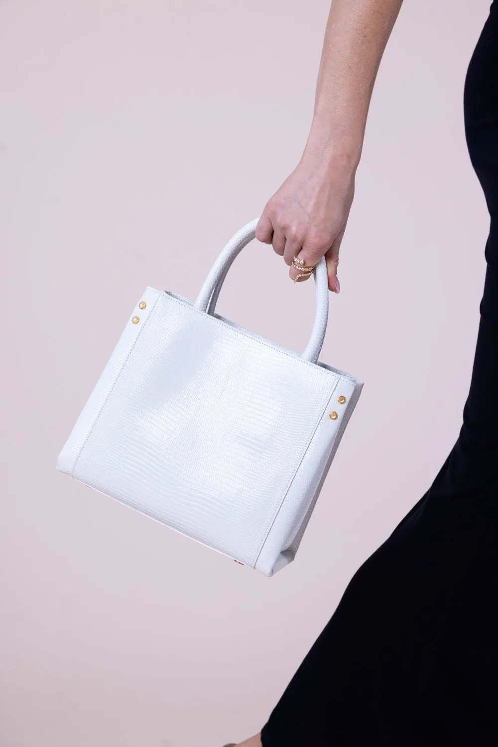 Small Tote - White