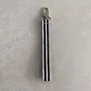 Strap - Black & White Stripe